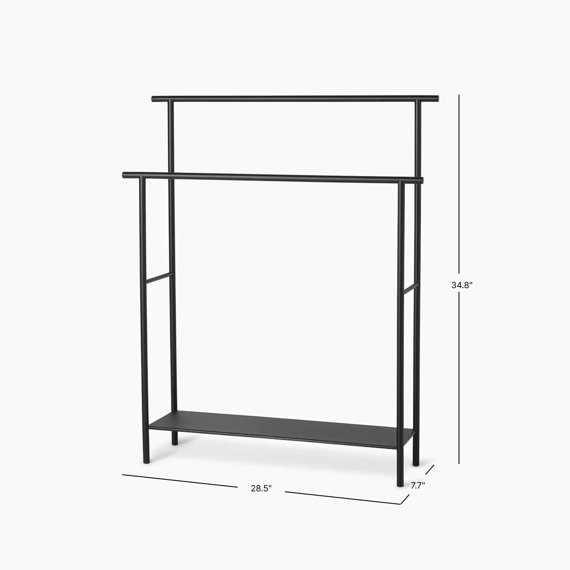 Dora Towel Stand - Black - Image 3