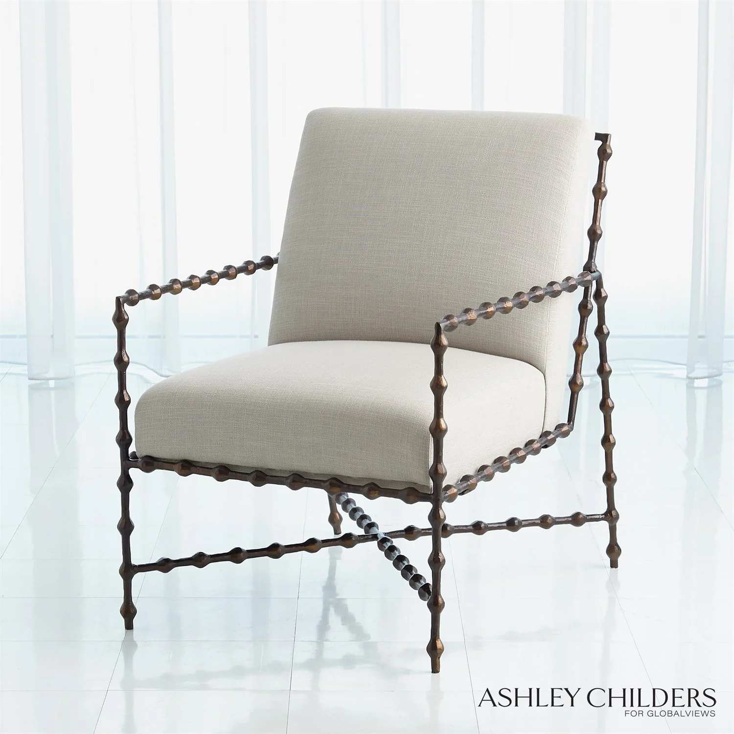 Elder Lounge Chair - Bronze - Image 4