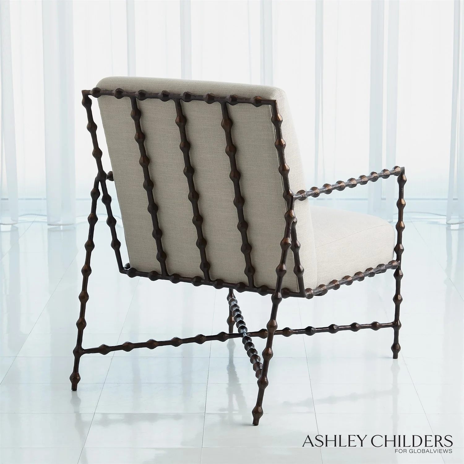 Elder Lounge Chair - Bronze - Image 5