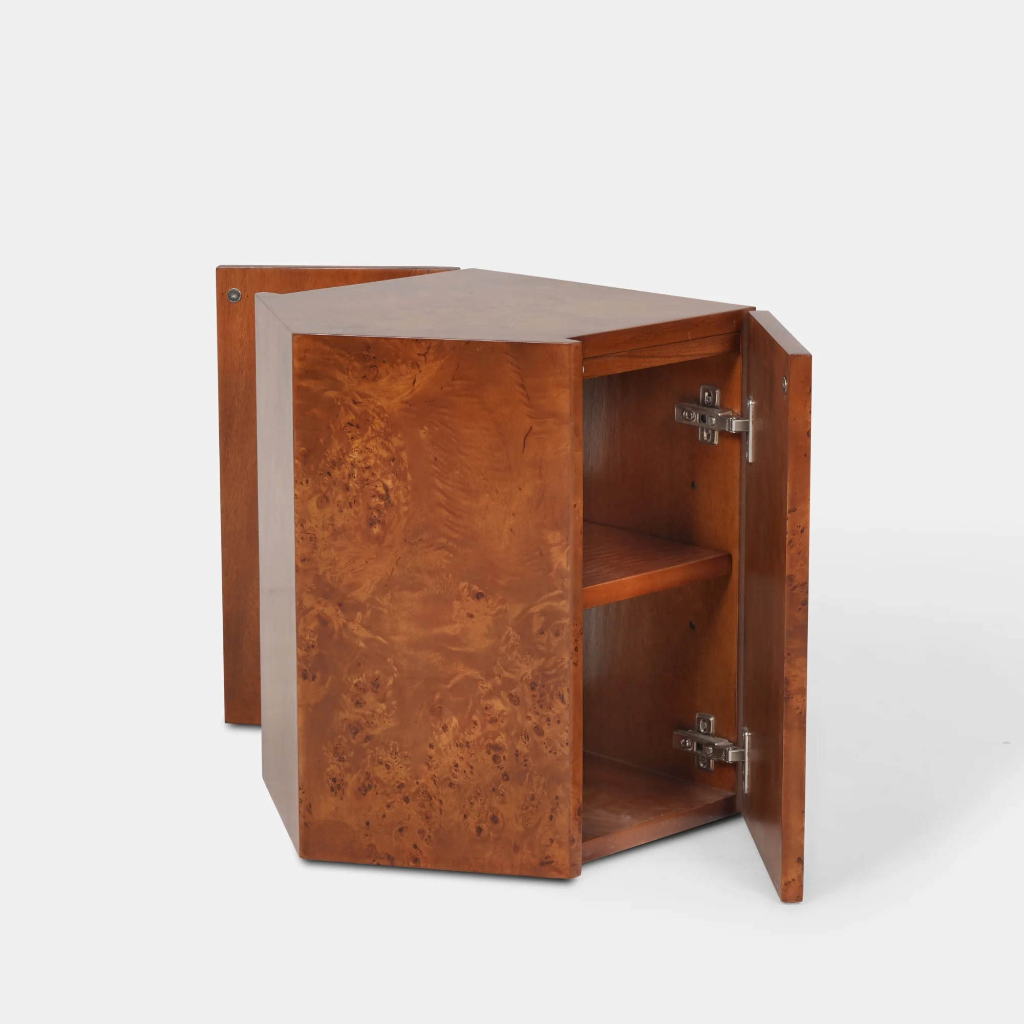 Eliza Burl Nightstand - Image 6