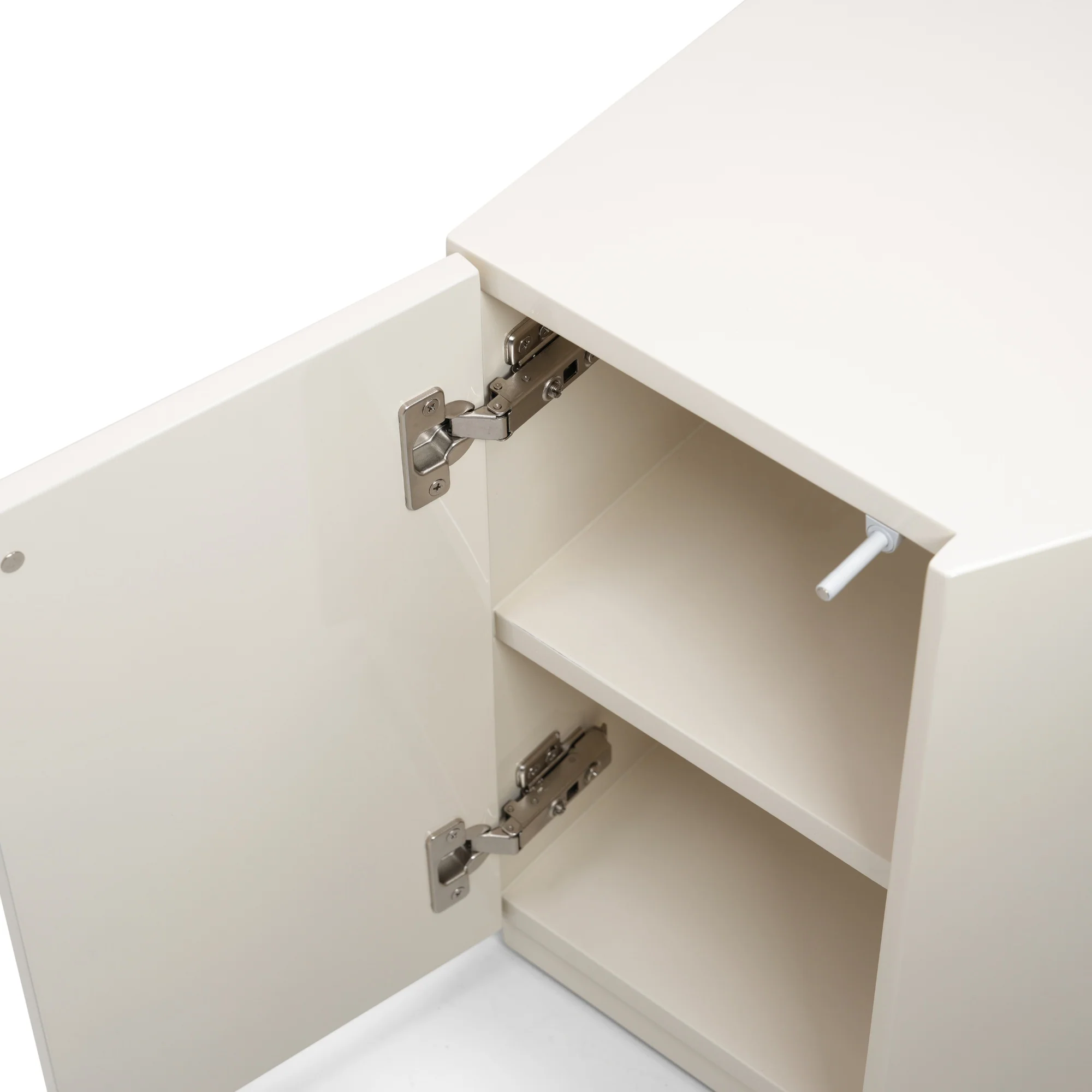 Eliza Side Table - Ecru White - Image 4