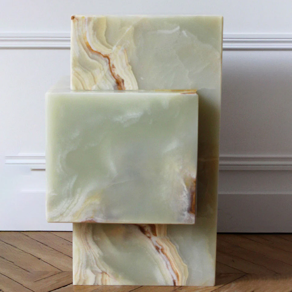 Ella Green Onyx Table - Image 4