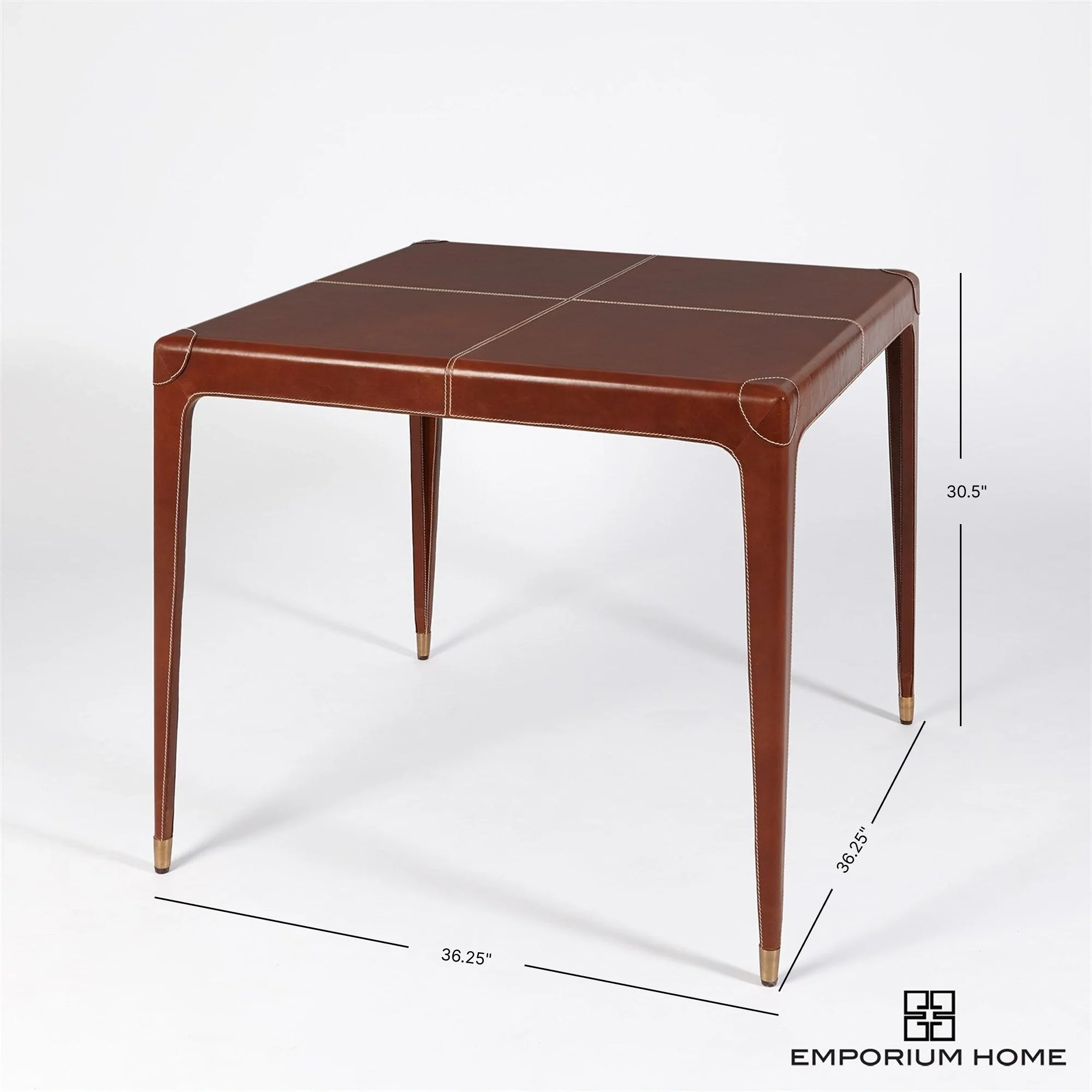 Emporium Home Tiburtina Games Table - Saddle - Image 5