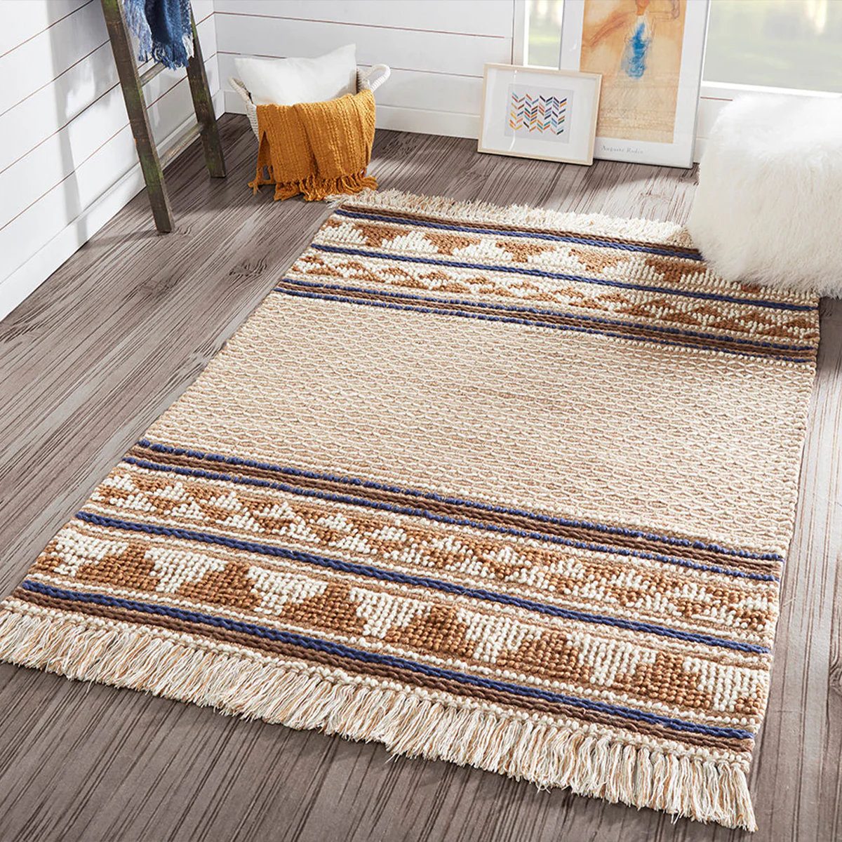 Esme-2 Ivory Rug - Image 4