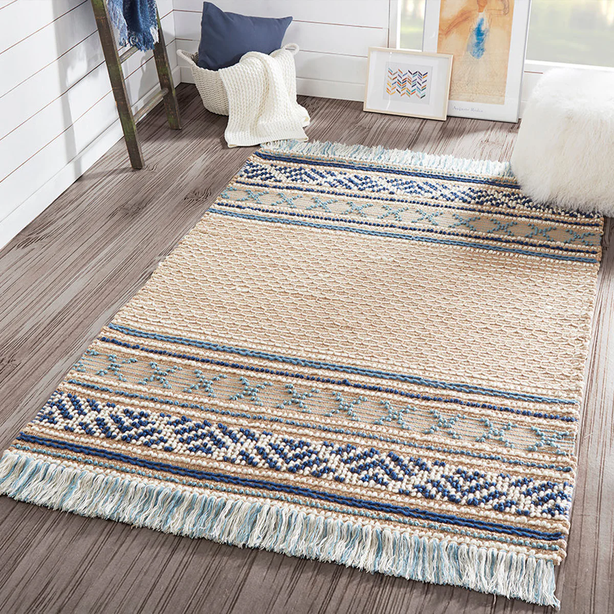Esme-4 Blue Rug - Image 2