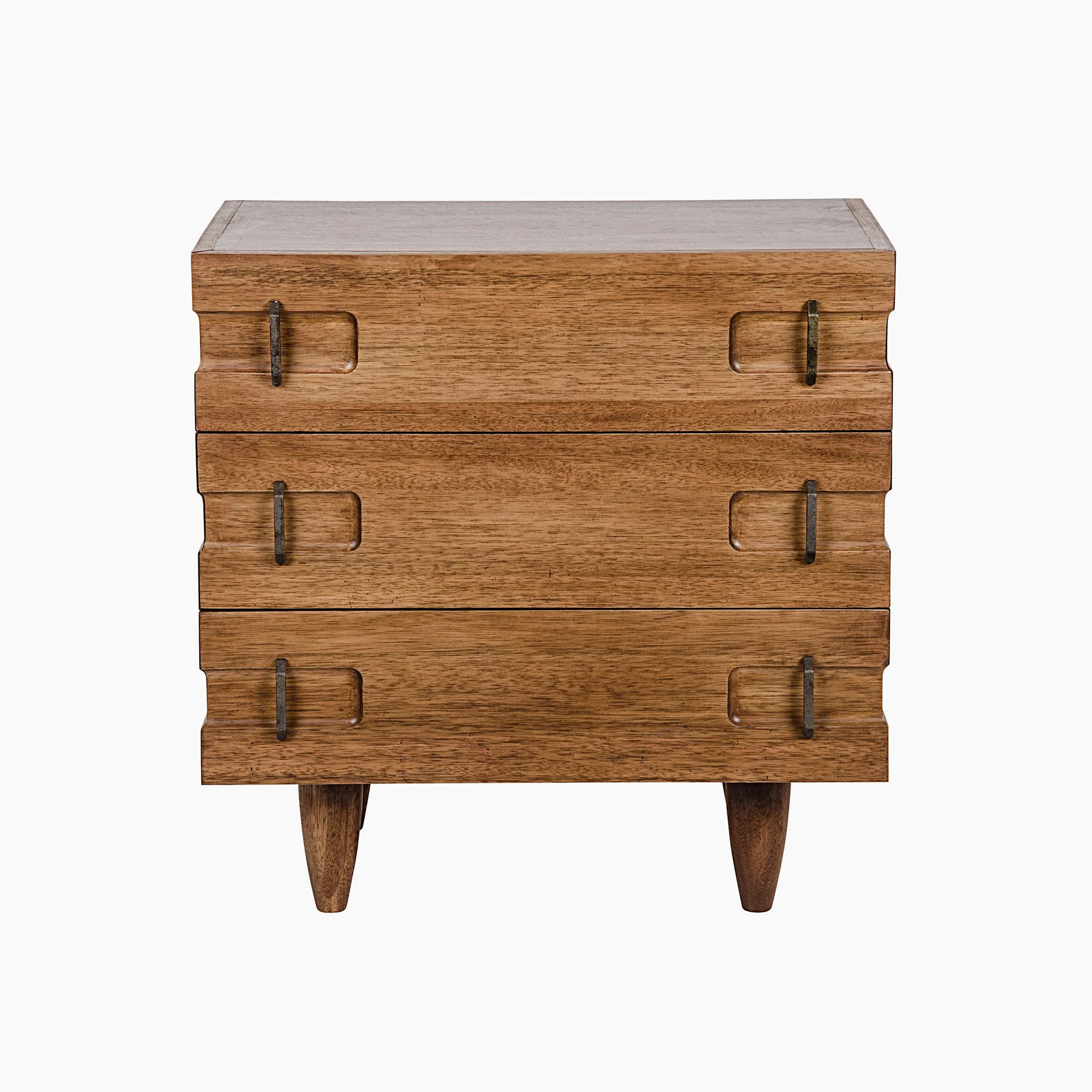 Eva 32" Side Table, Dark Walnut - Image 3