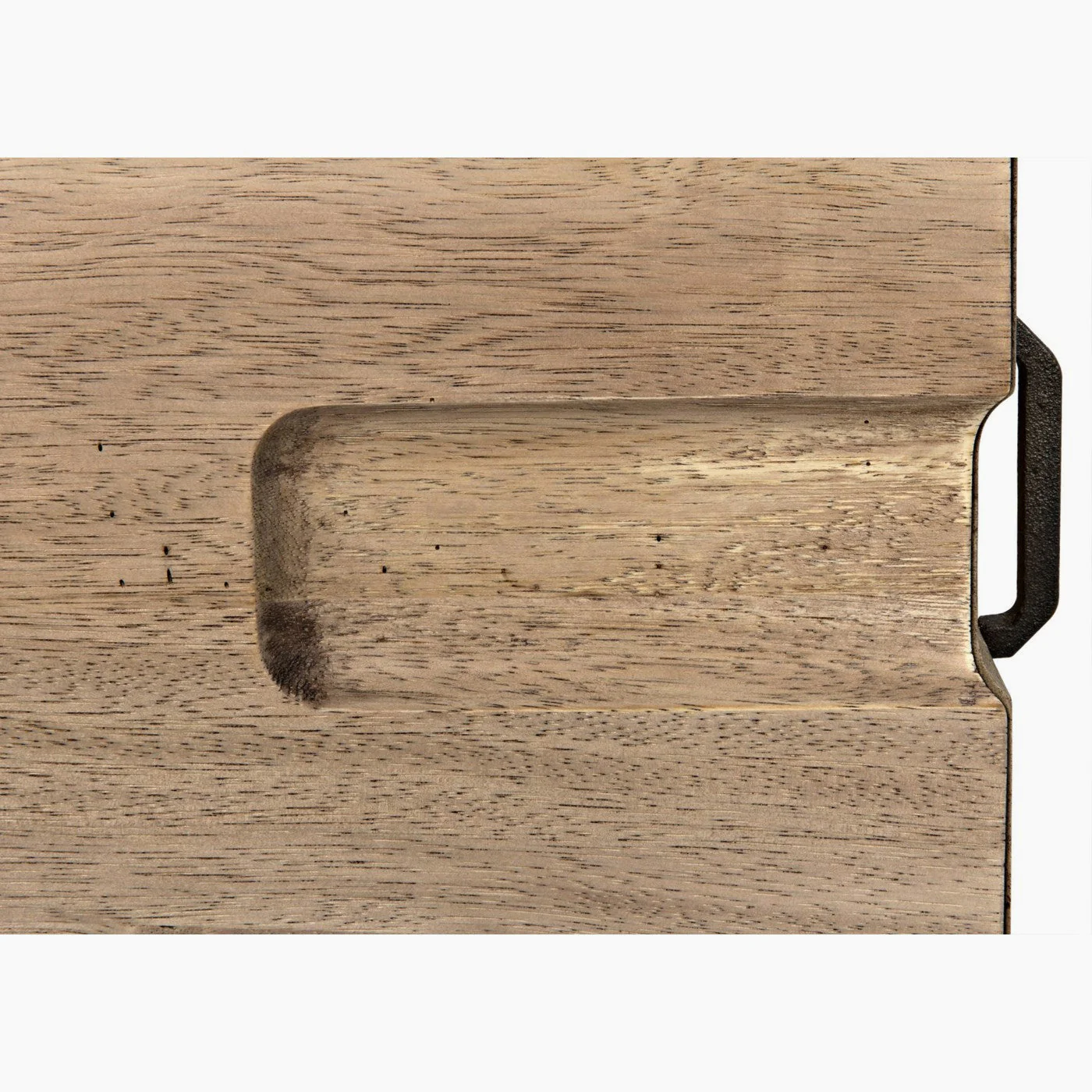 Eva 32" Side Table, Washed Walnut - Image 8