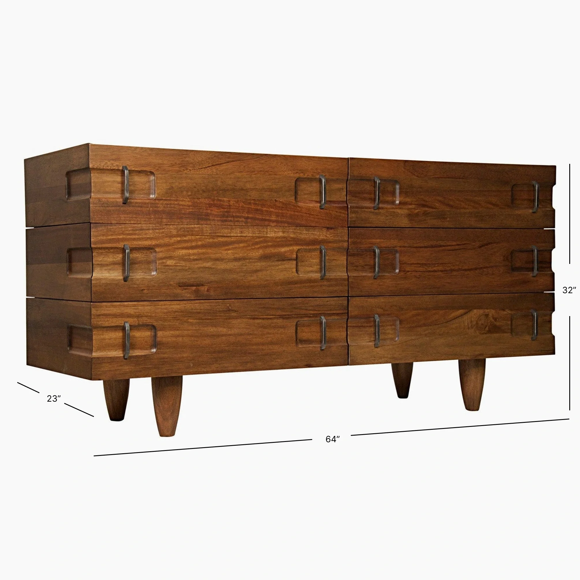 Eva Sideboard, Dark Walnut - Image 4