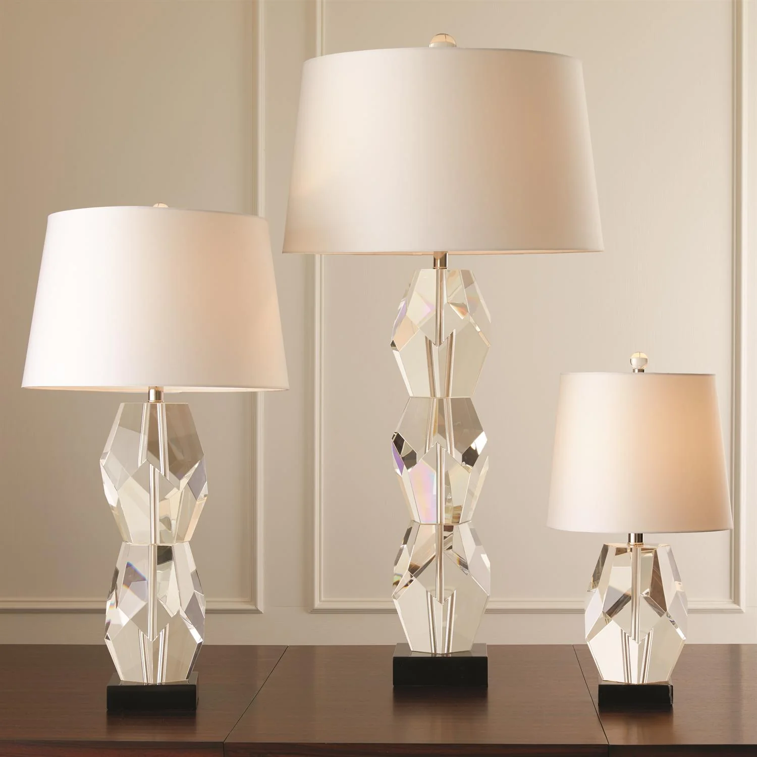 Facet Block Lamp-Triple - Image 3