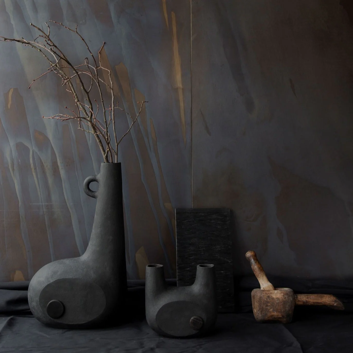 Bandura Sculpted Vase Set - Image 6
