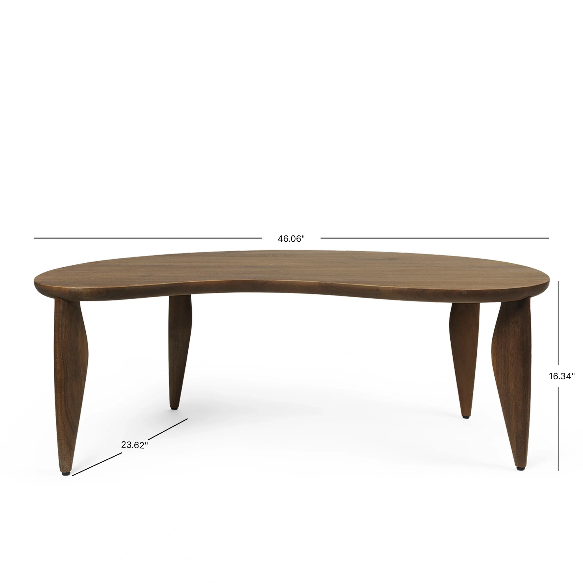 Feve Coffee Table - Walnut - Image 5
