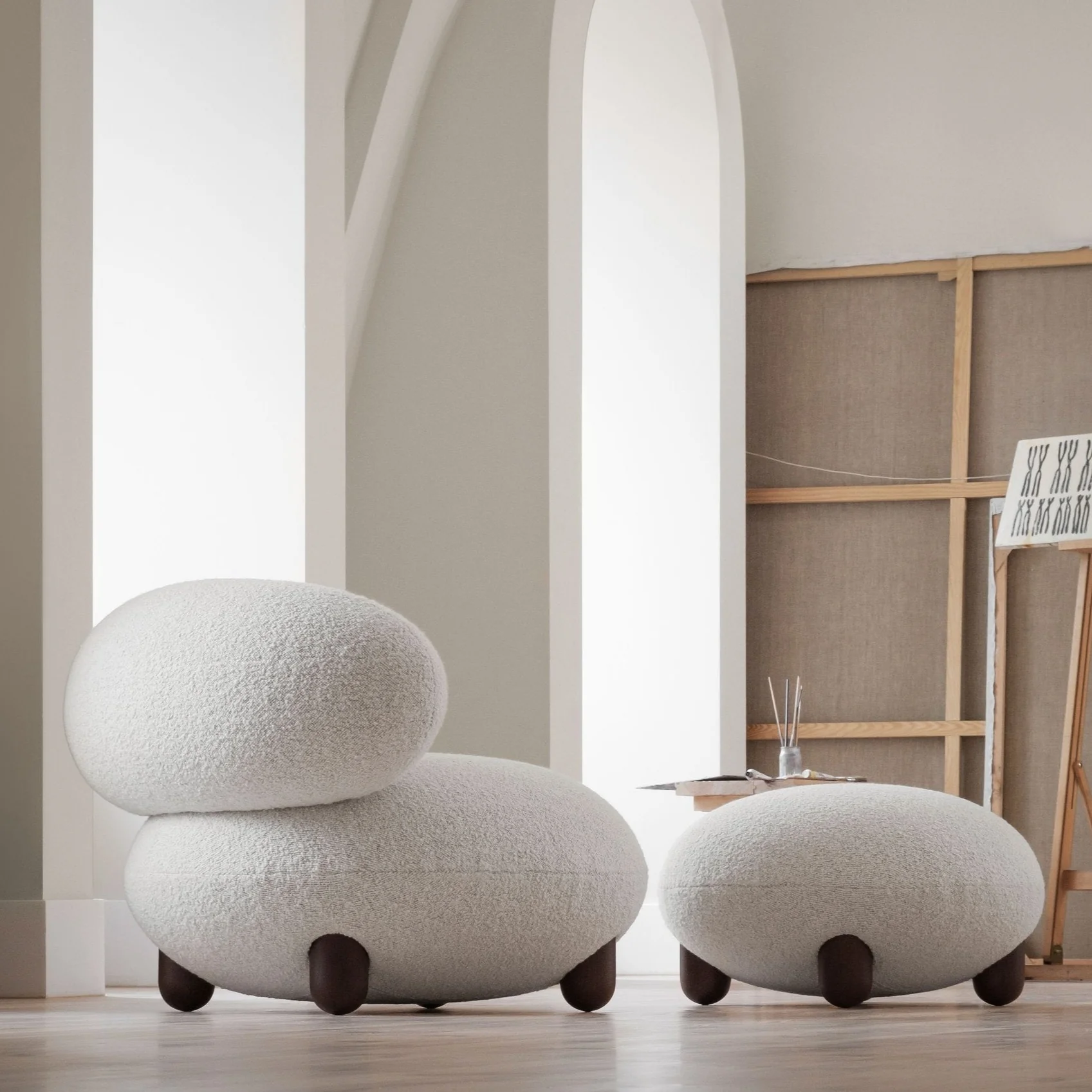 Flock Ottoman - Image 2