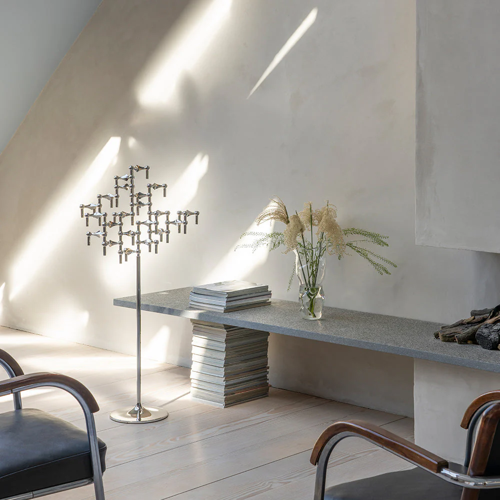 Floor Stand, Chrome - Image 3