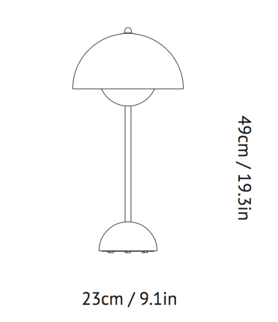 Flower Pot Table Lamp VP3 - Image 6