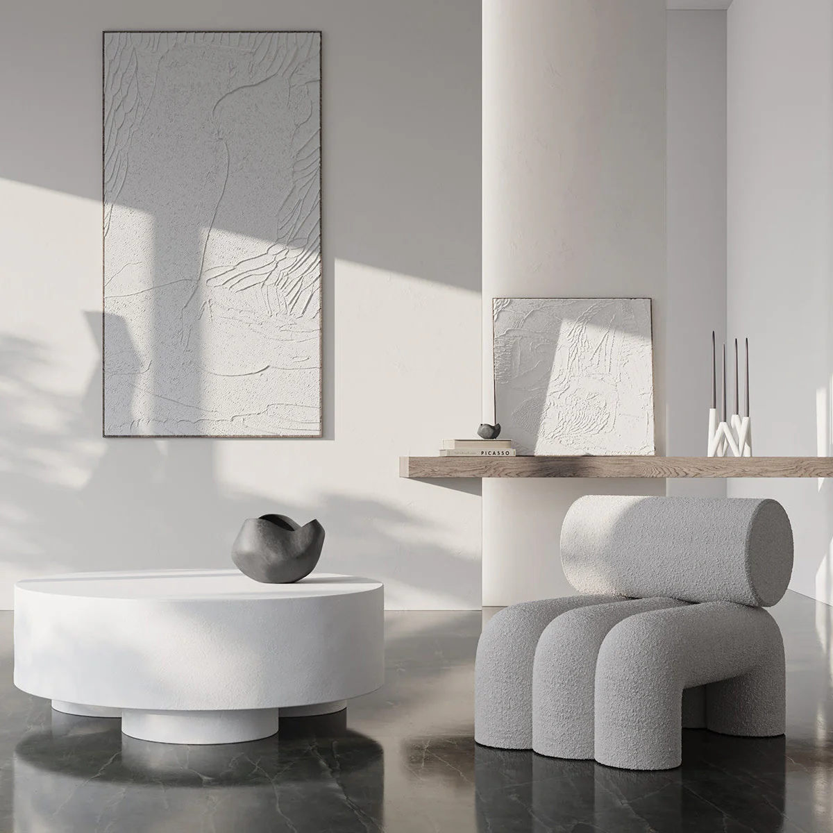Foku Chair - Bouclé - Image 6