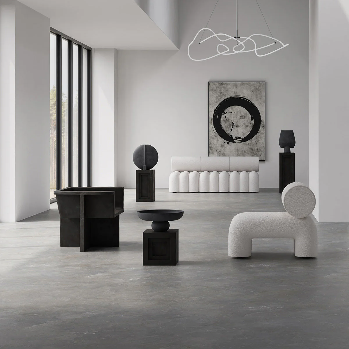 Foku Chair - Bouclé - Image 7