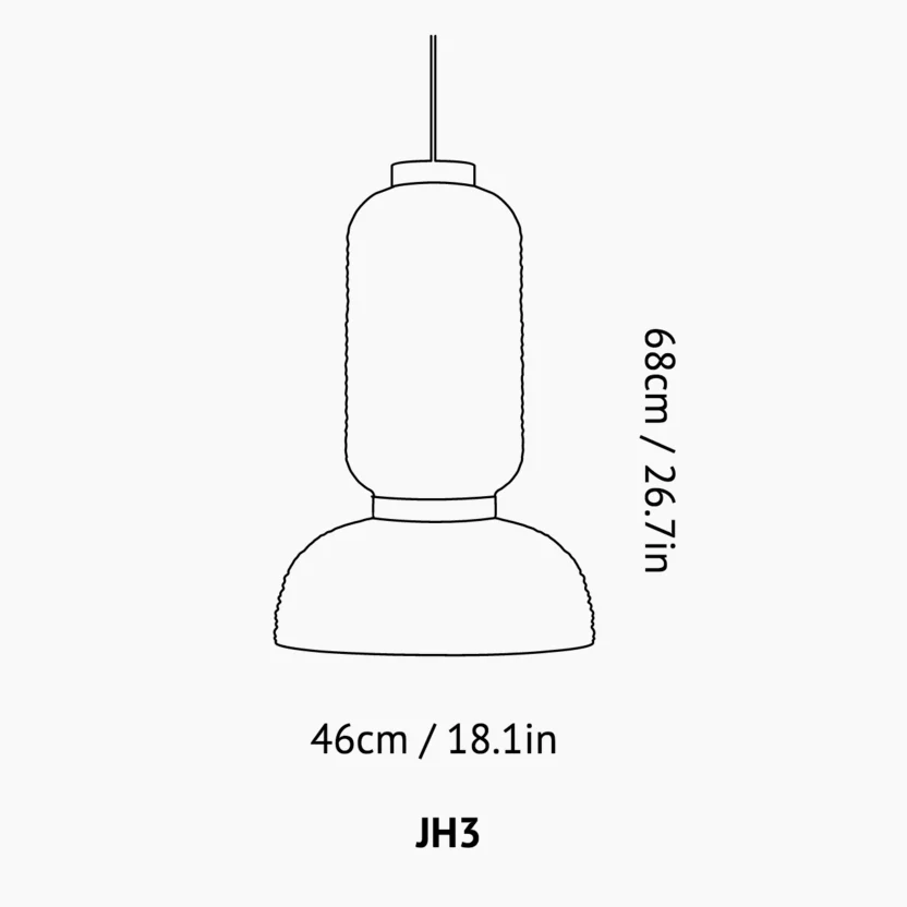 Formakami JH3 Paper Pendant - Image 4