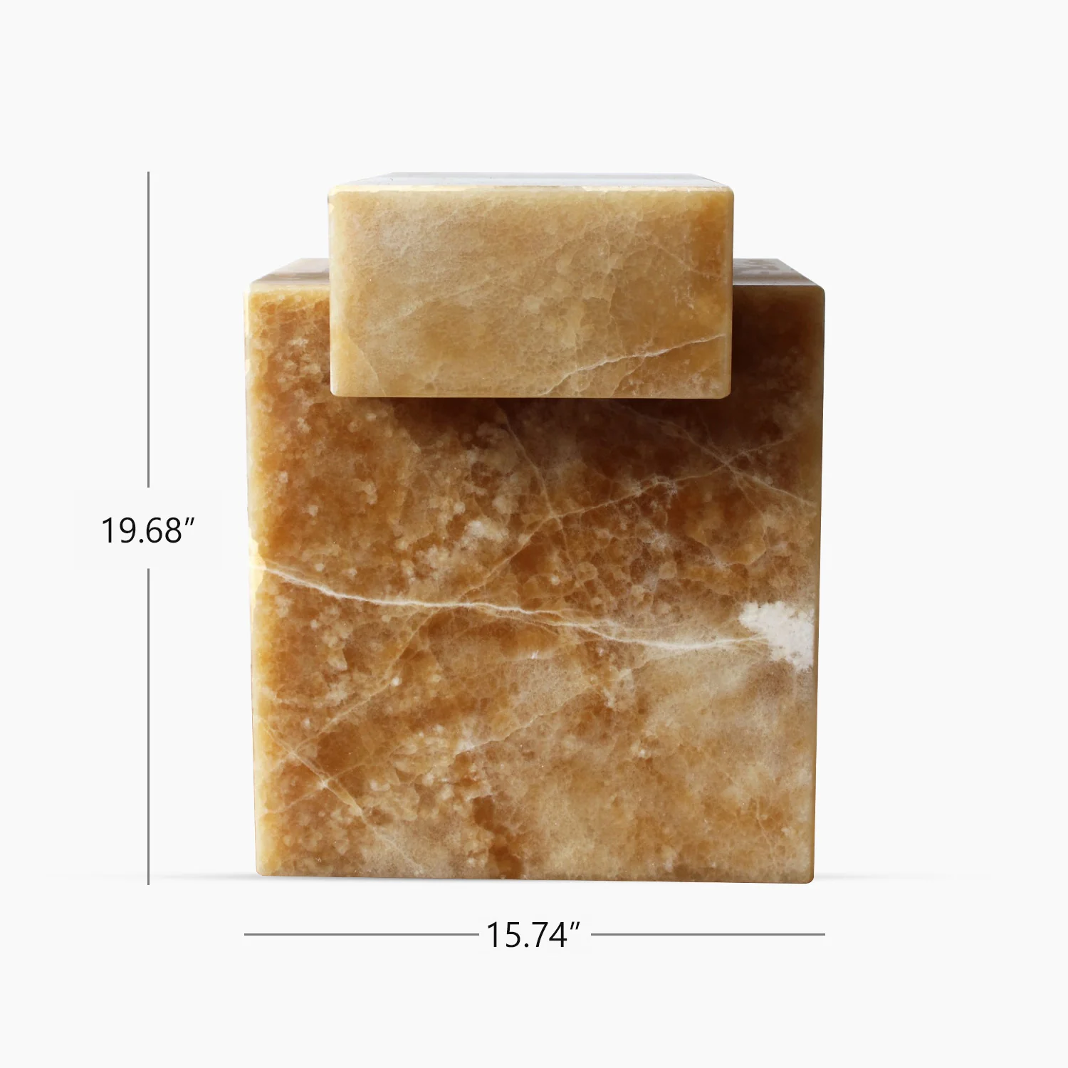 Gaia Honey Onyx Table - Image 6