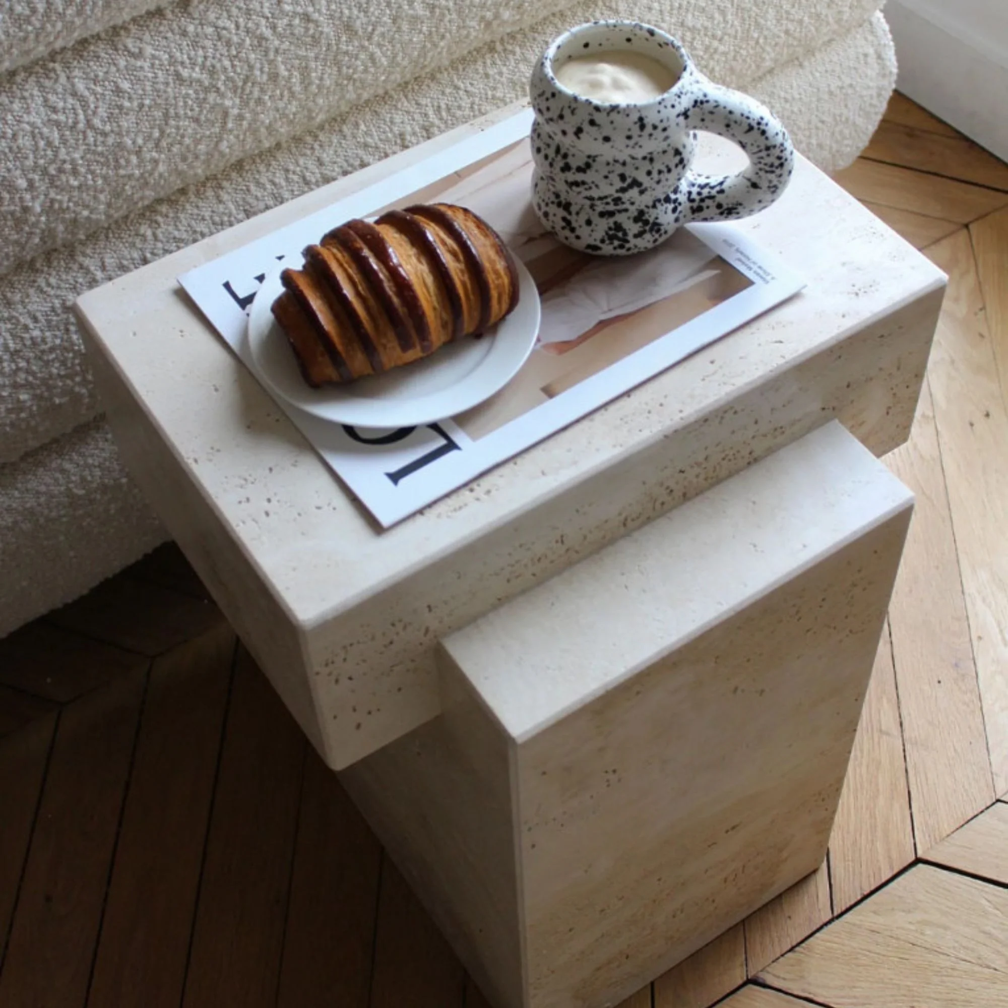 Gaia Travertino Table - Image 3
