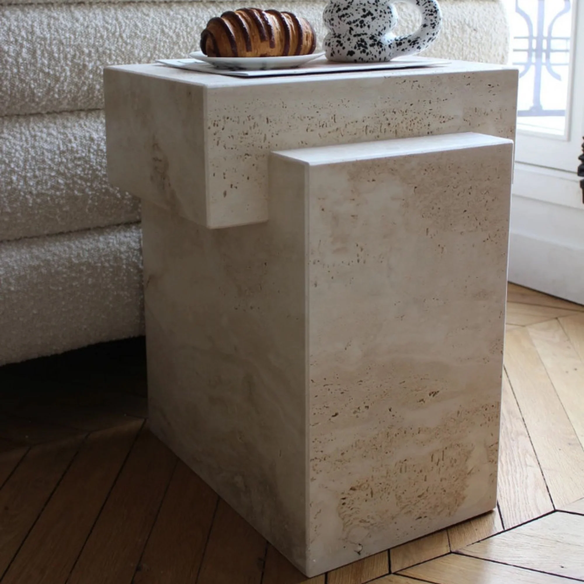 Gaia Travertino Table - Image 4