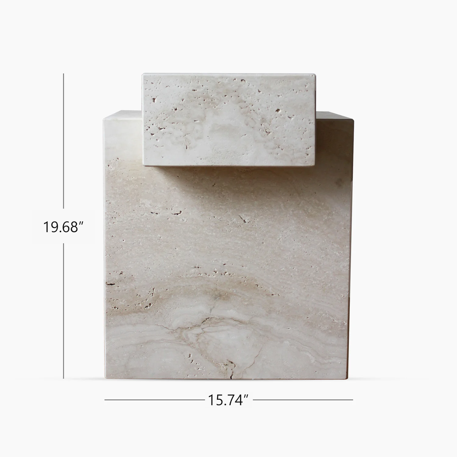 Gaia Travertino Table - Image 8