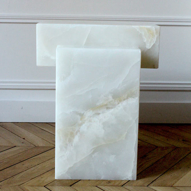 Gaia White Onyx Table - Image 10
