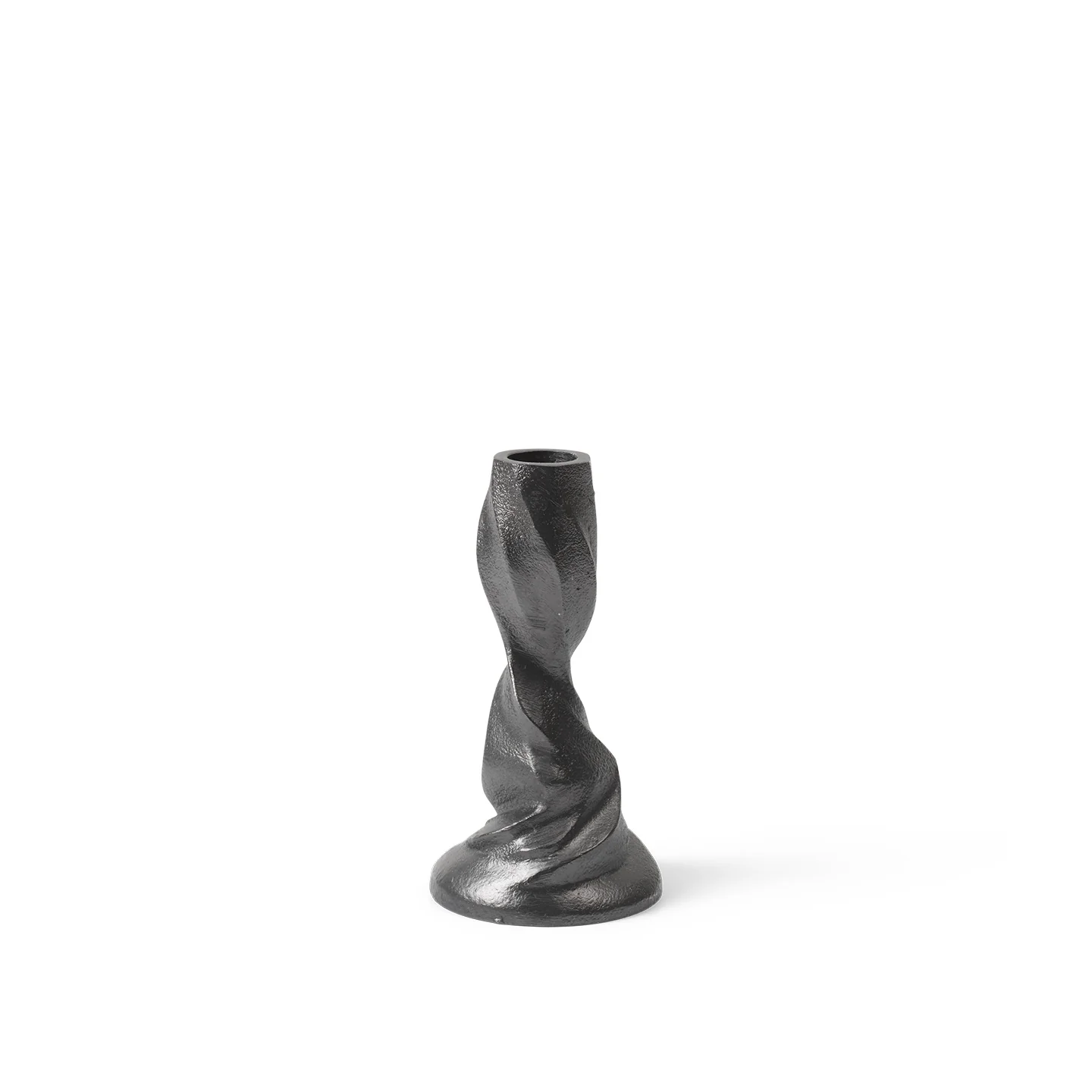 Gale Candle Holder - Blackened Aluminum - Image 2