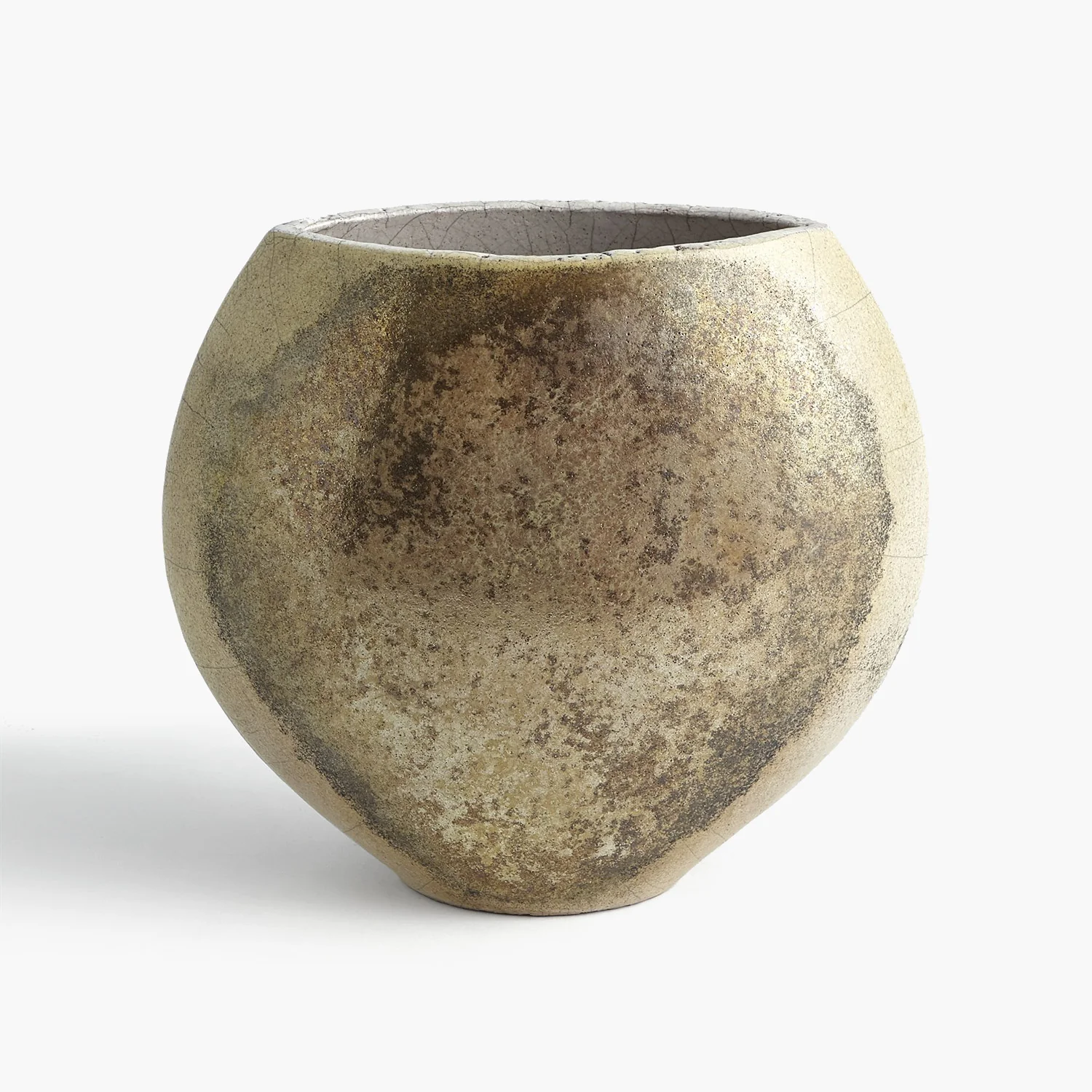 Golden Raku Vase - Image 5