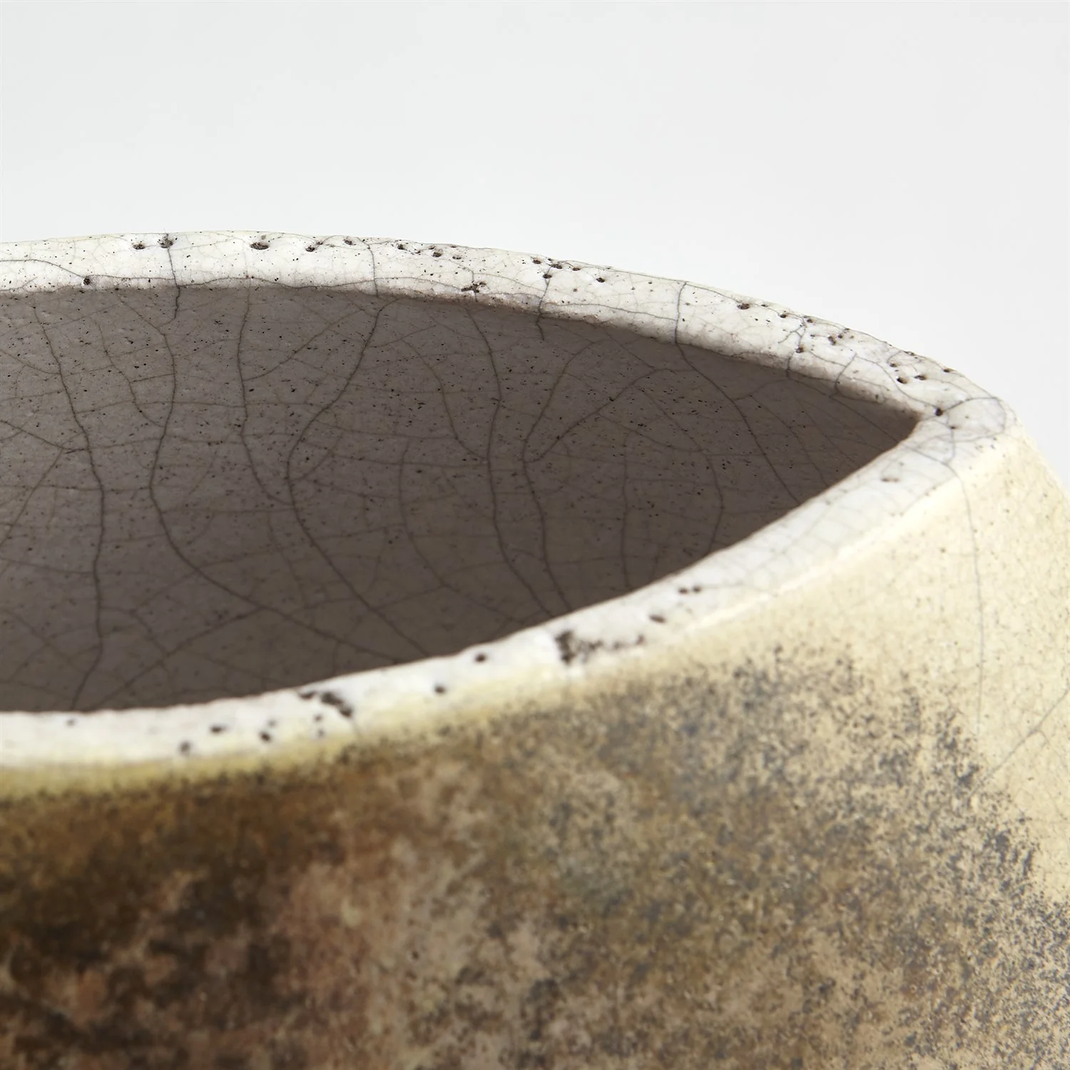 Golden Raku Vase - Image 7