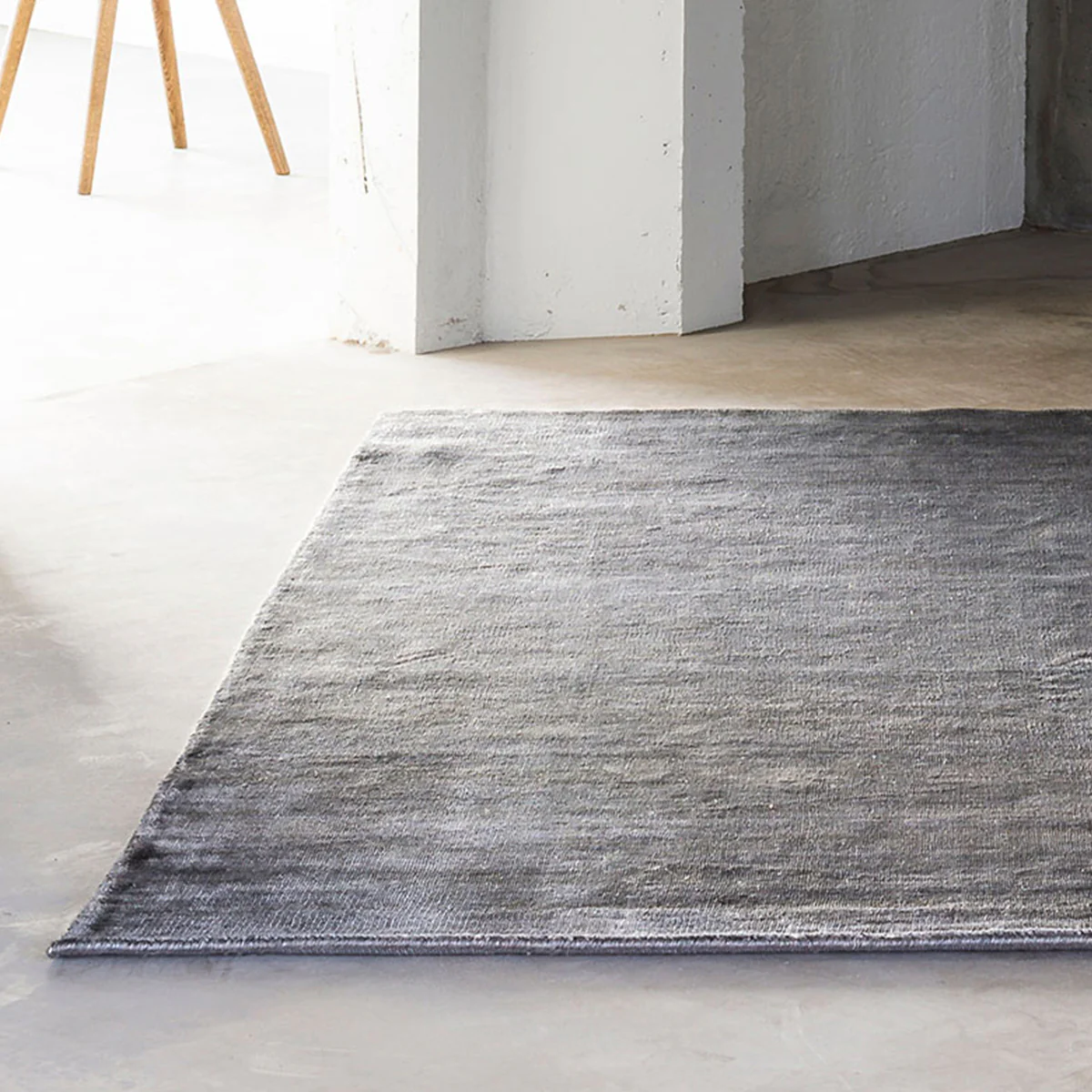 Grey Bamboo Rug - Image 2