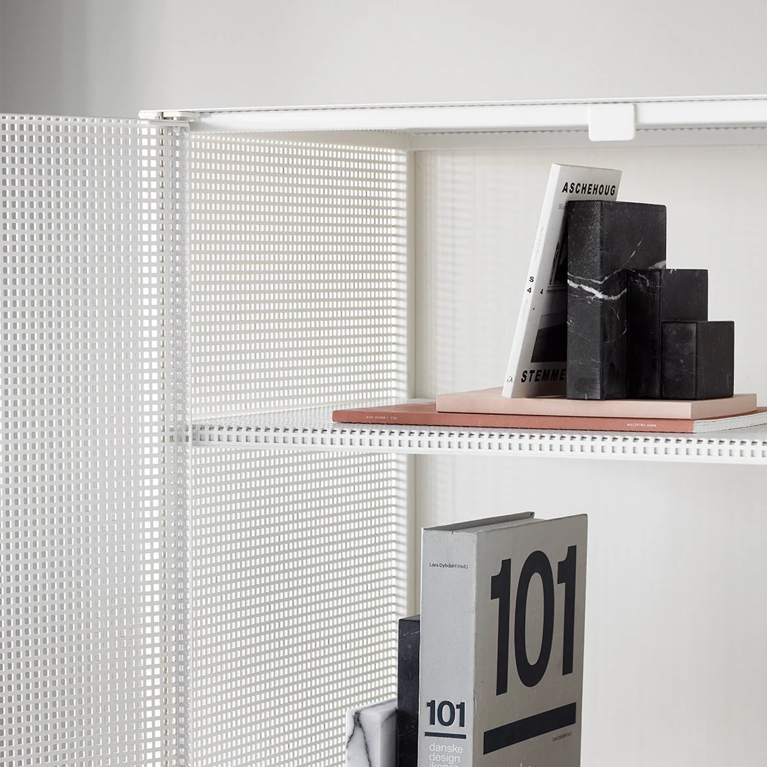 Kristina Dam Studio Grid Cabinet, Beige - Image 5