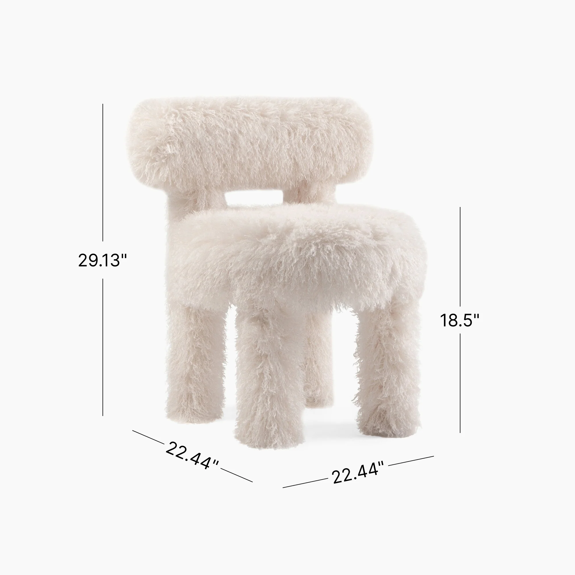 Gropius CS1 Chair Fluffy Edition - Image 6