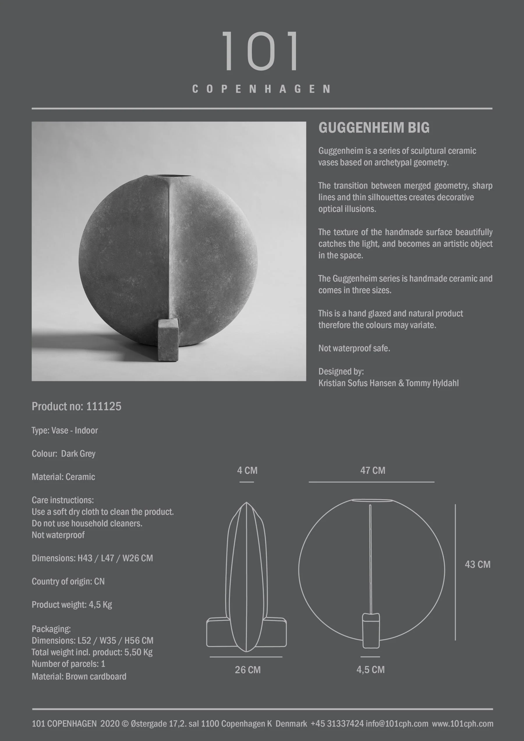 Guggenheim - Big - Dark Grey - Image 6