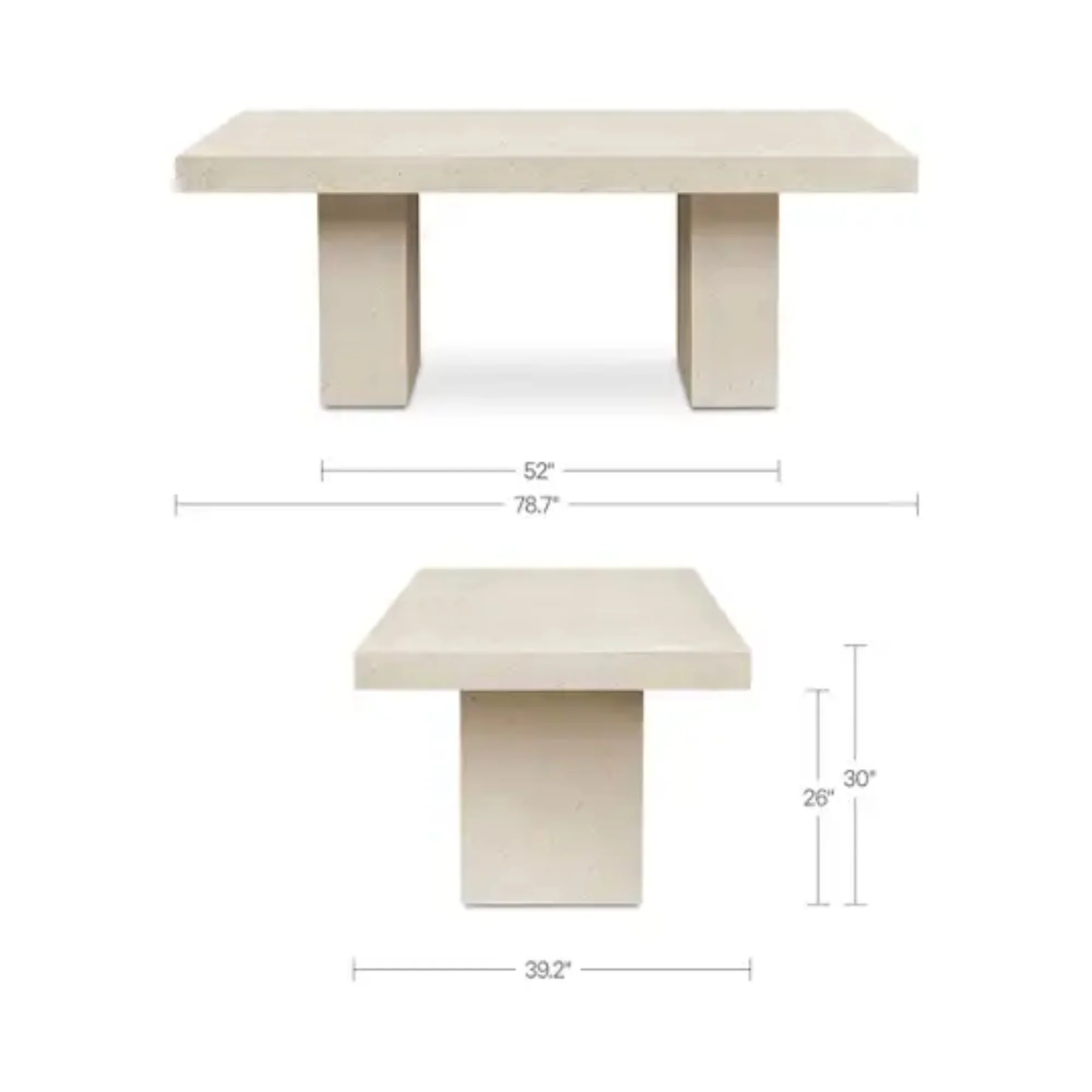 Hadley Outdoor Dining Table - Image 12