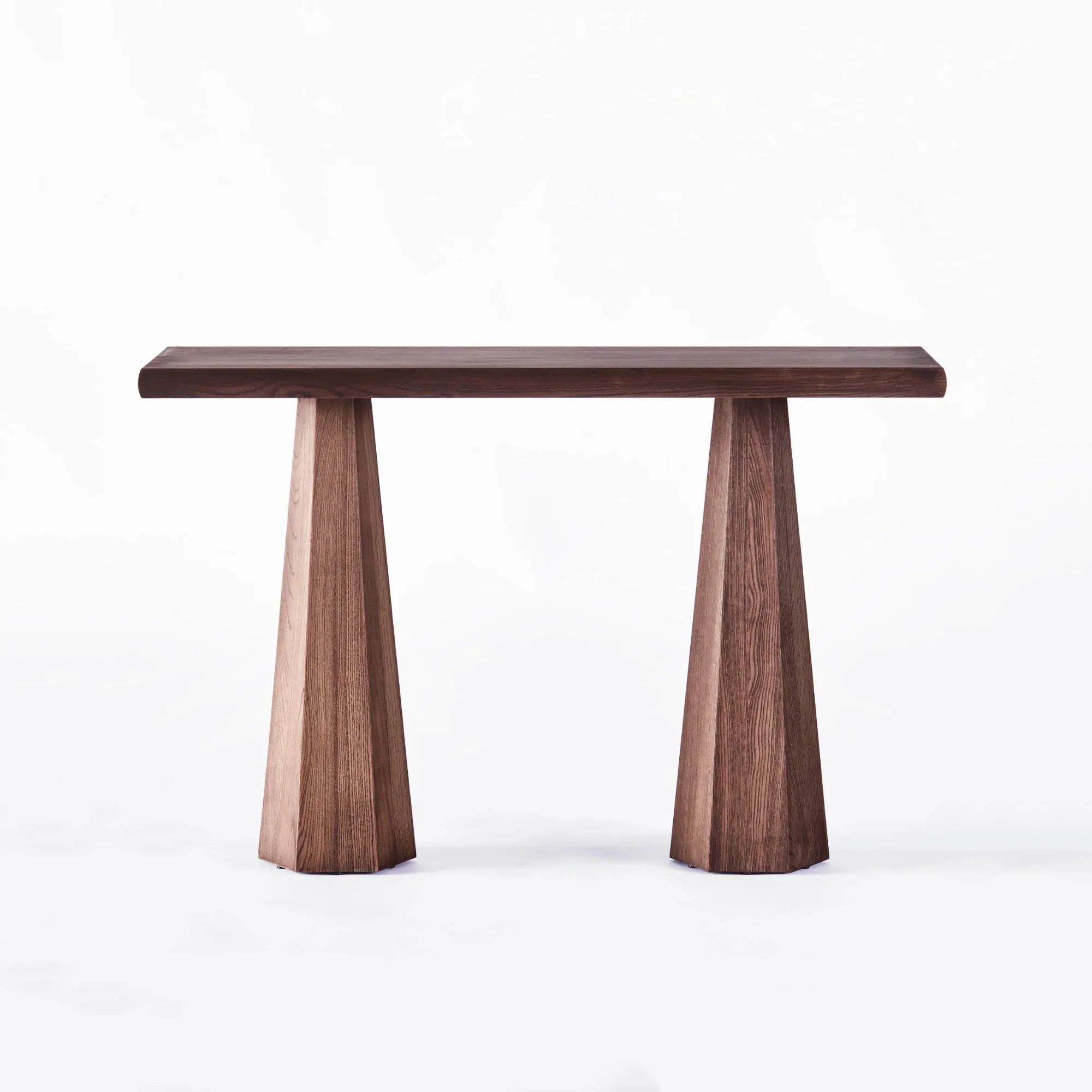 Hexagon Console Table Stained Ash - Image 2
