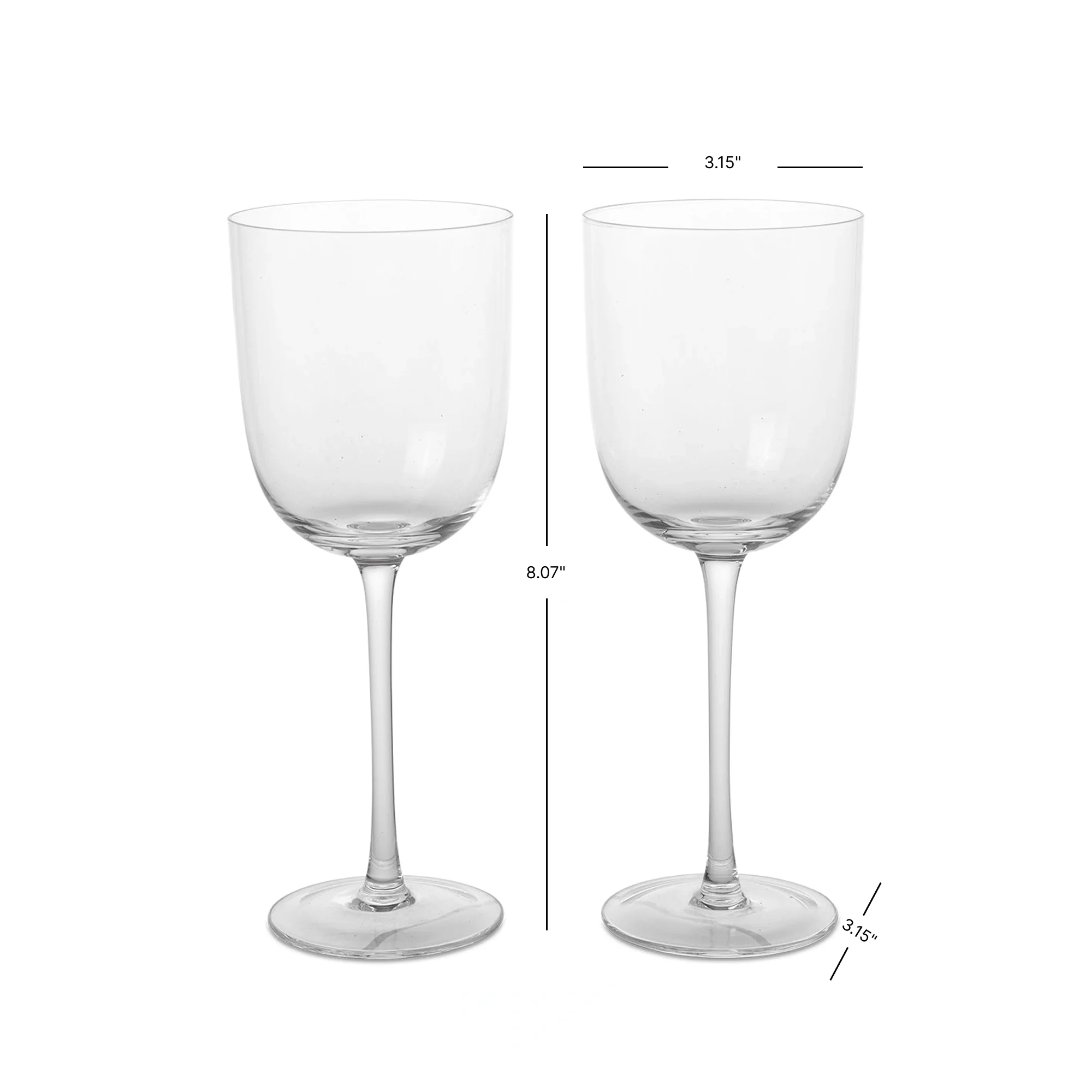 Host White Wine Glasses - Set of 2 - Image 8