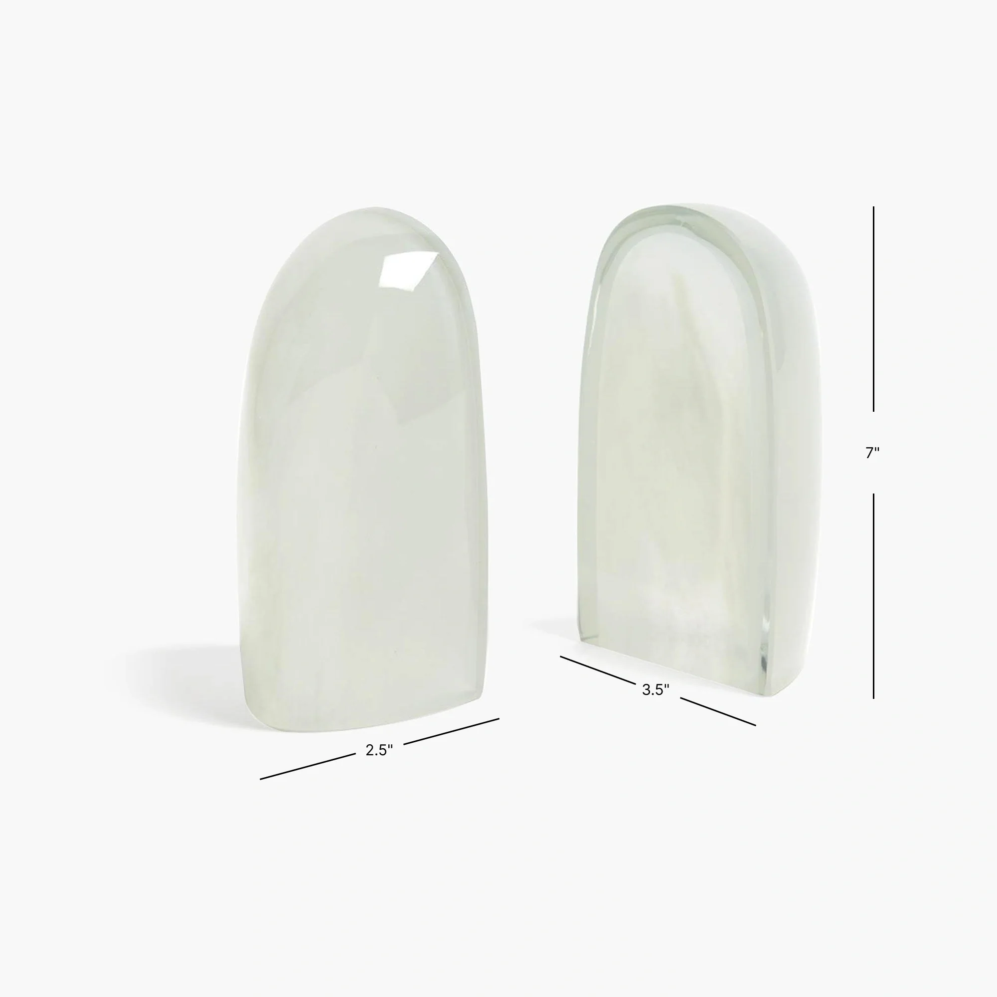 Iceberg Bookends-mist - Image 4