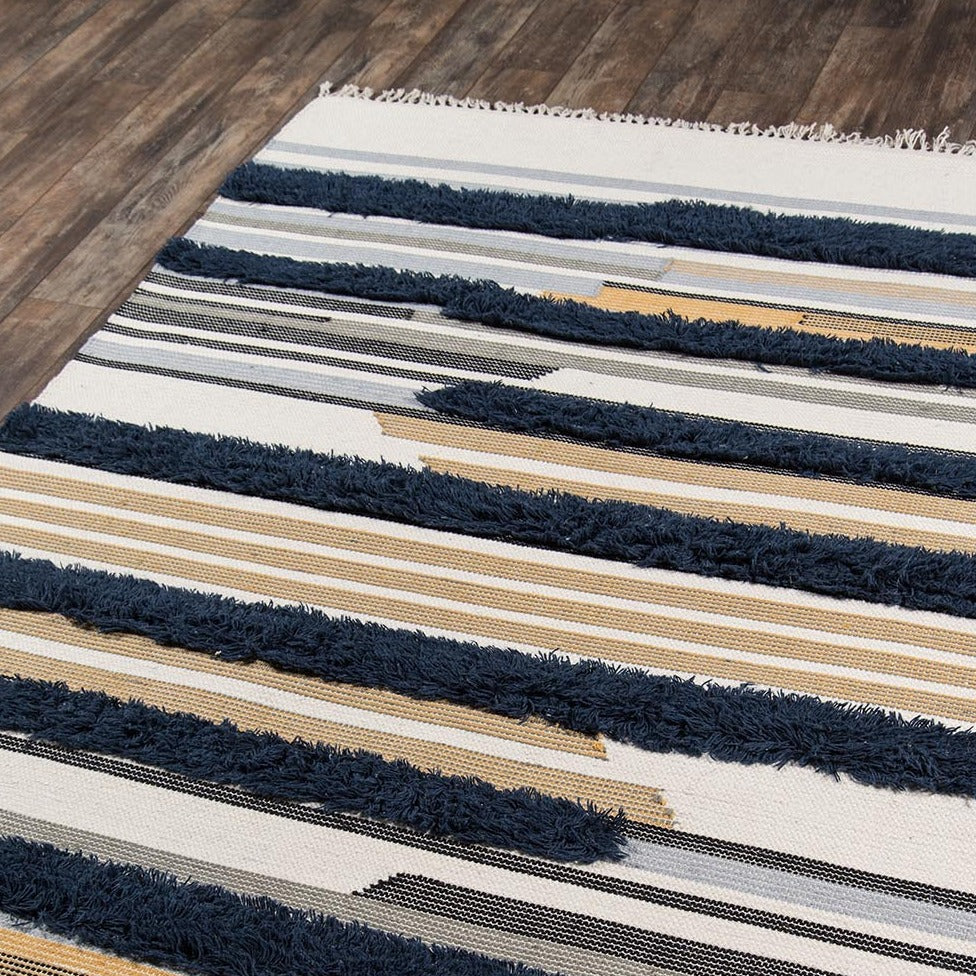 IND-6 Navy Rug - Image 4