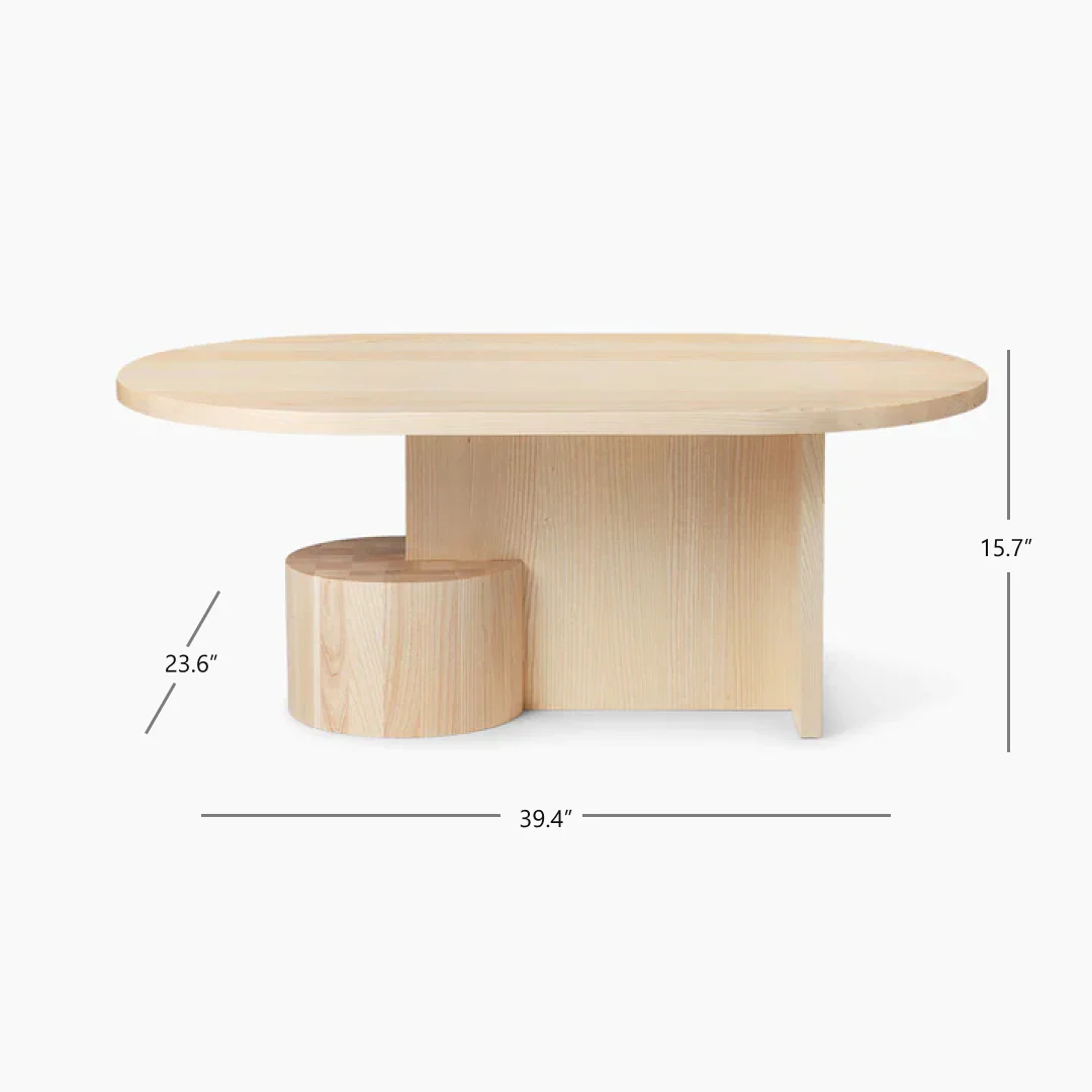Insert Coffee Table - Natural Ash - Image 5
