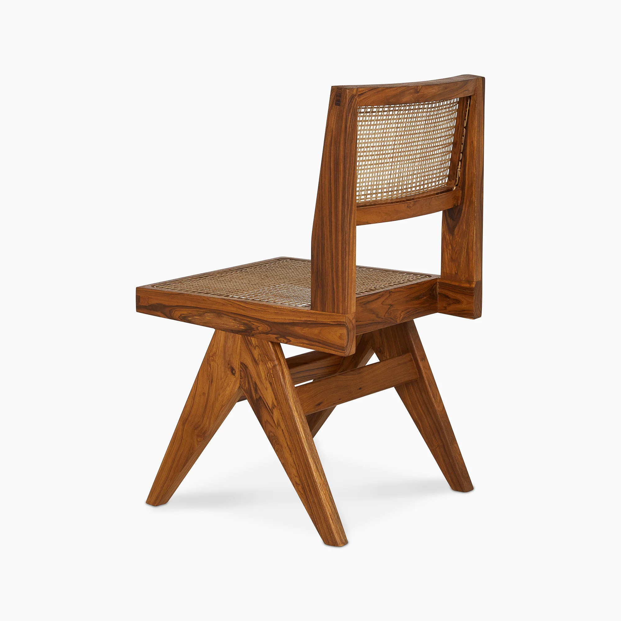 Jeanneret Armless Dining Chair - Black Teak - Image 27