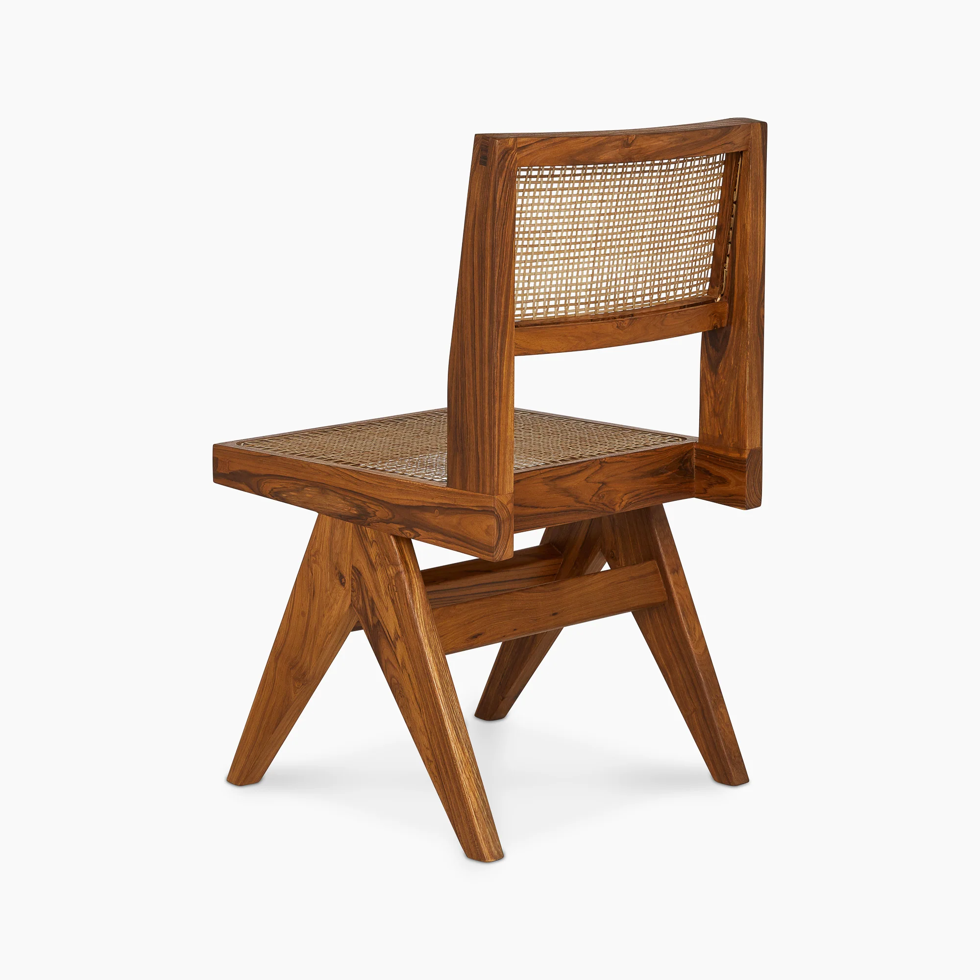 Jeanneret Armless Dining Chair - Black Teak - Image 28