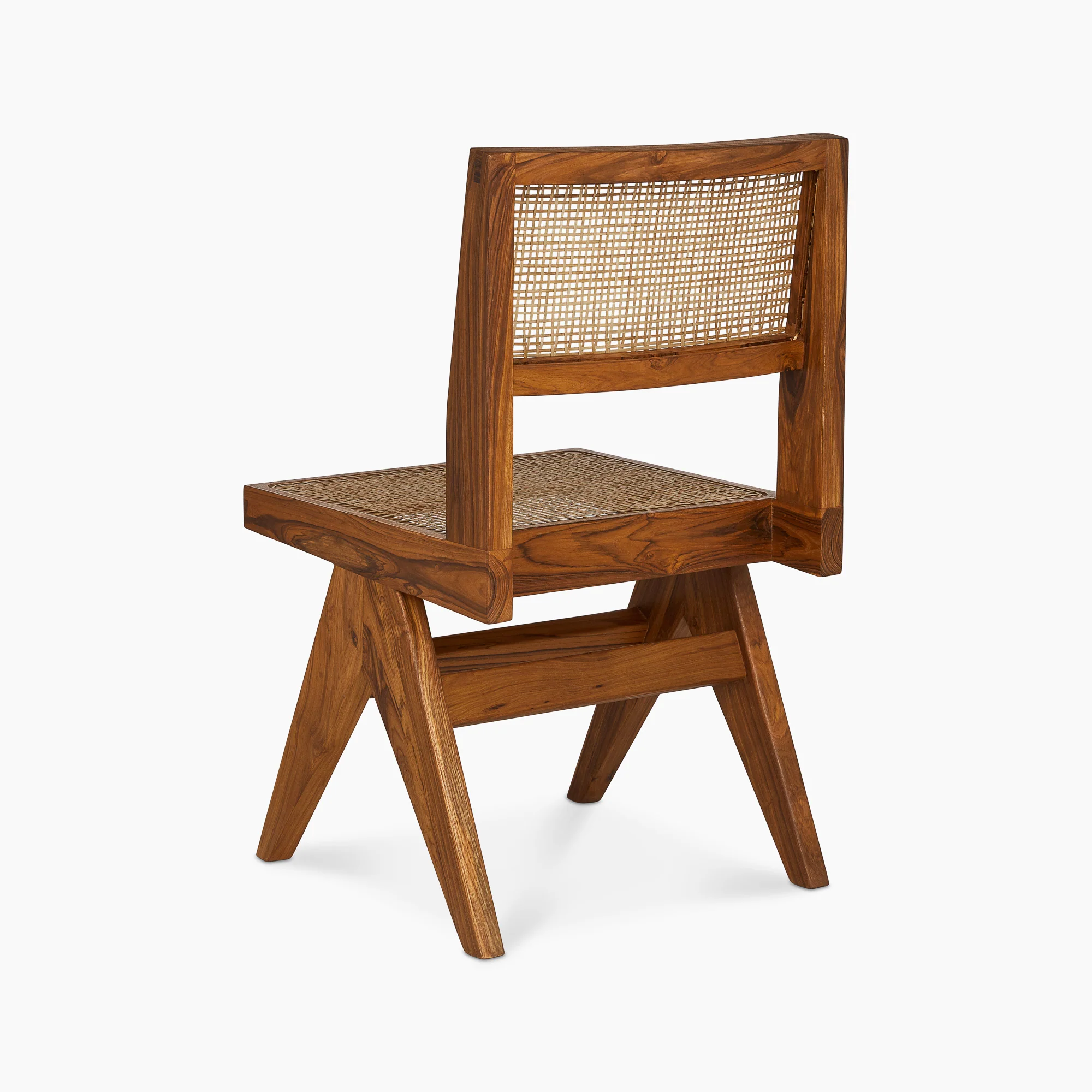 Jeanneret Armless Dining Chair - Black Teak - Image 29