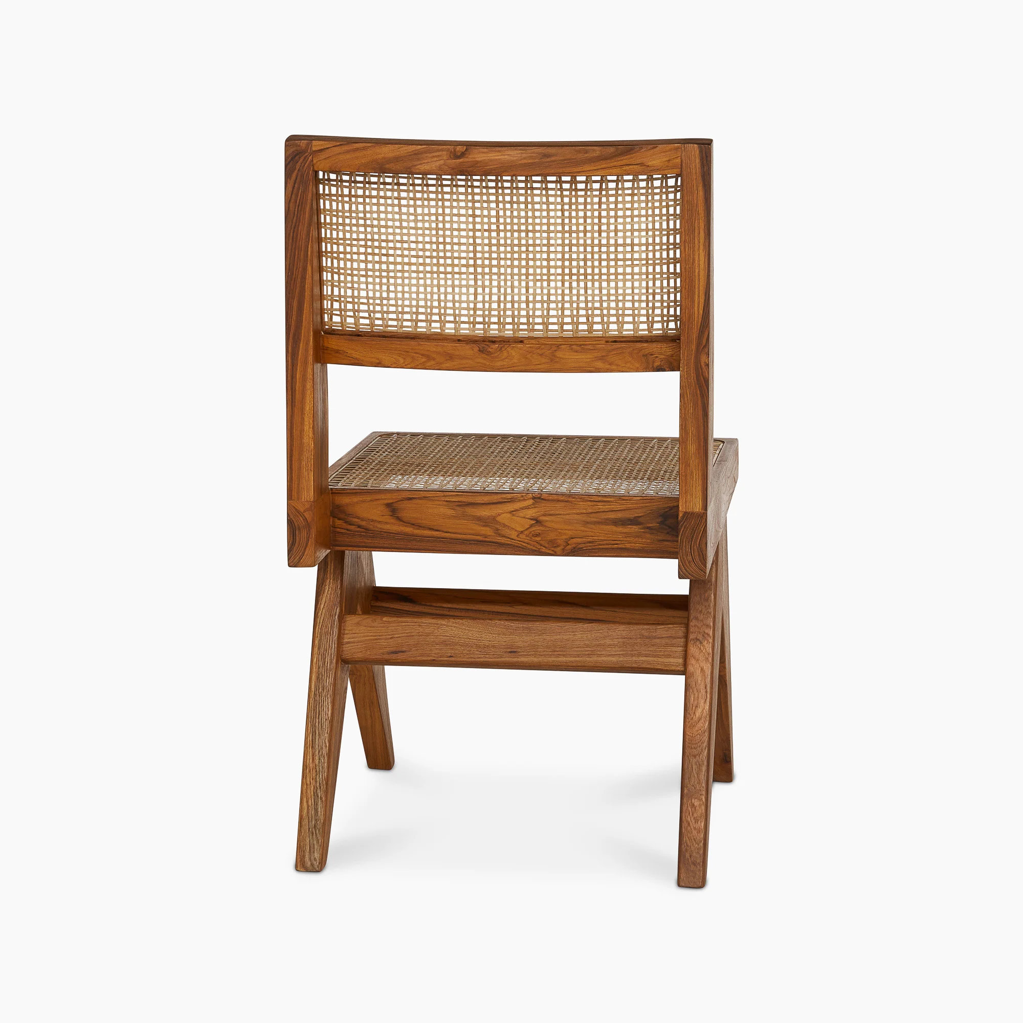 Jeanneret Armless Dining Chair - Black Teak - Image 32