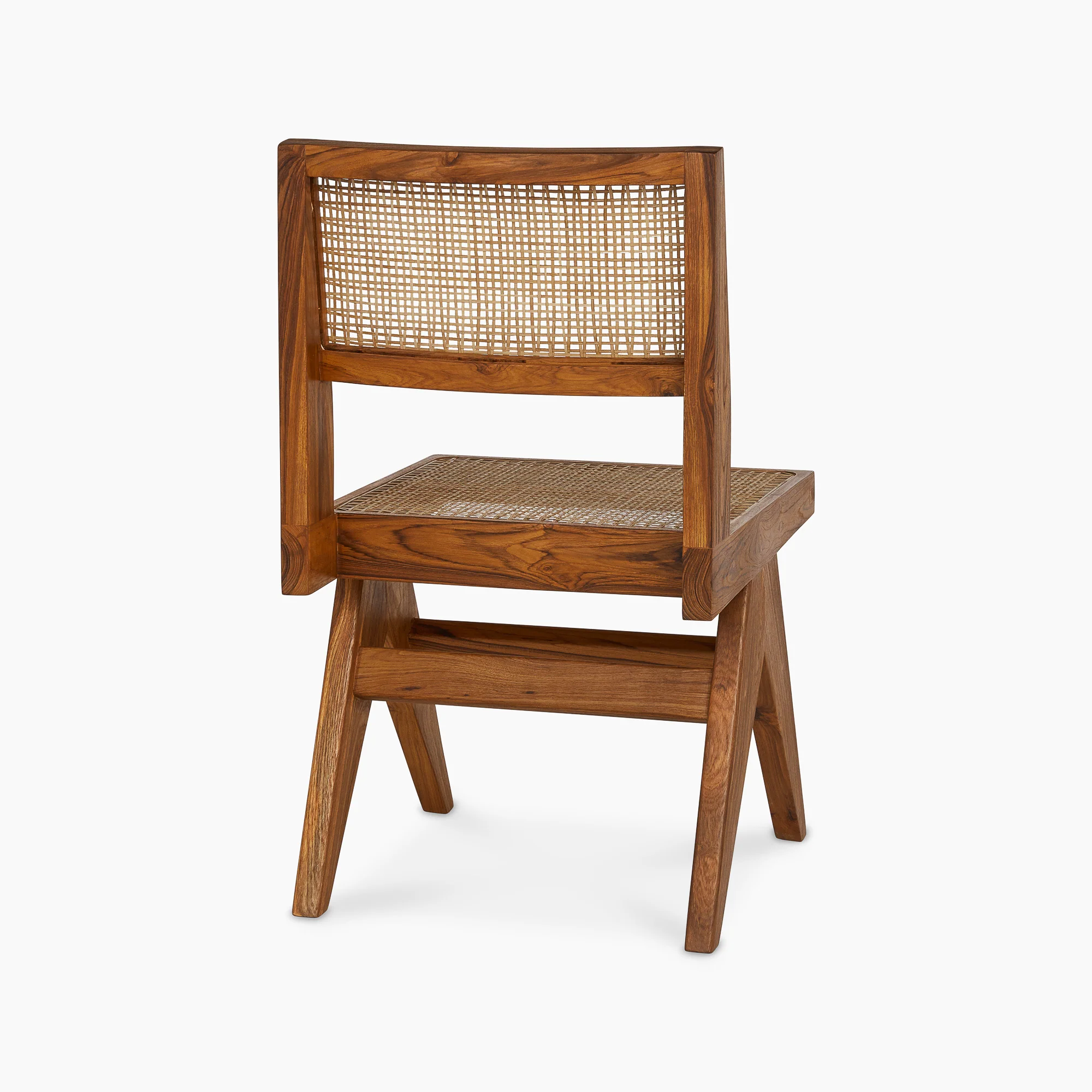 Jeanneret Armless Dining Chair - Black Teak - Image 33