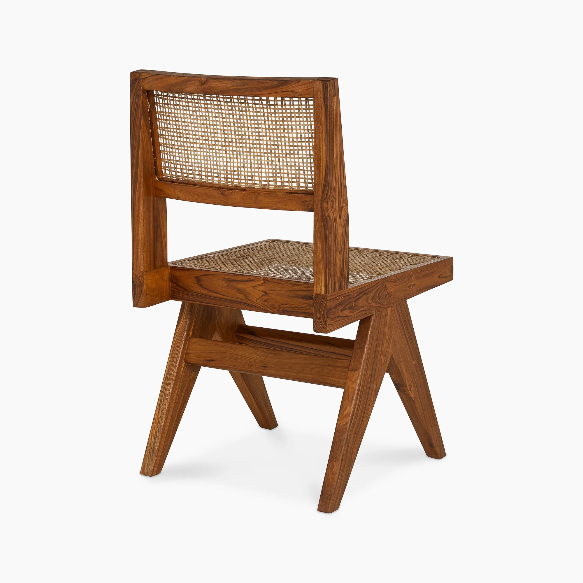 Jeanneret Armless Dining Chair - Black Teak - Image 34