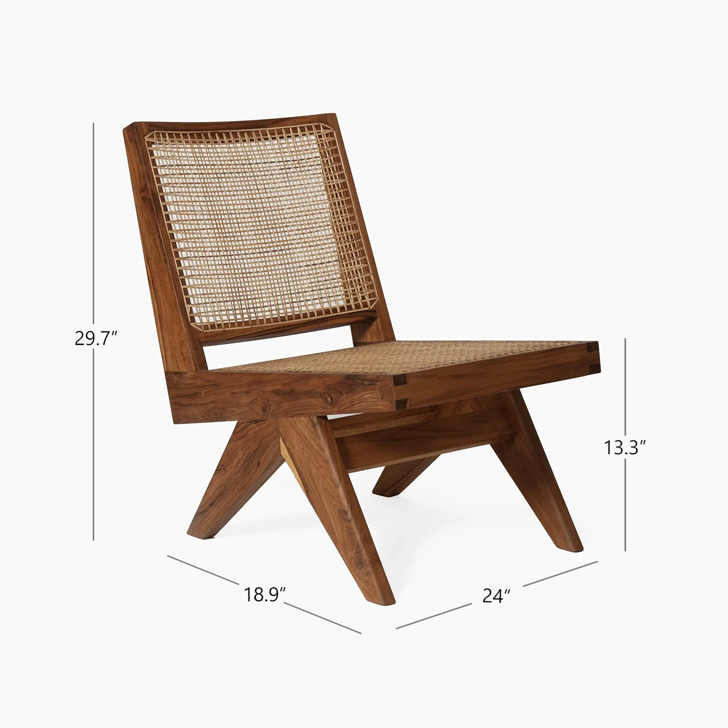 Jeanneret Armless Easy Lounge Chair - Image 6