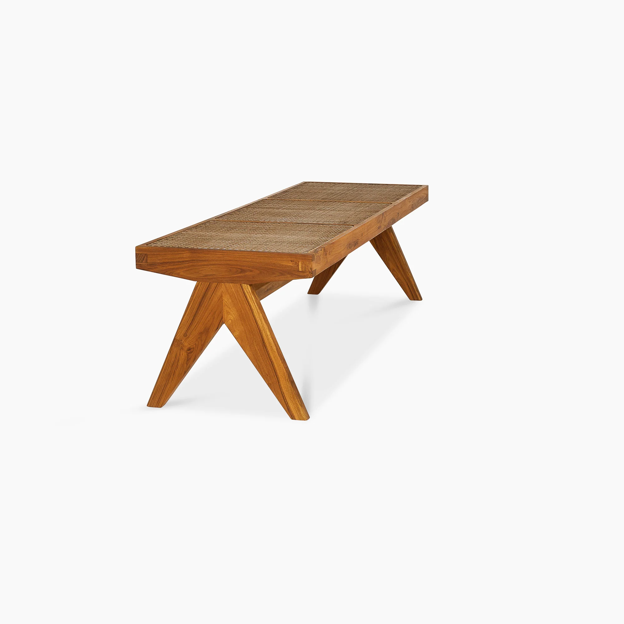 Jeanneret Library Bench - Brown - Image 15