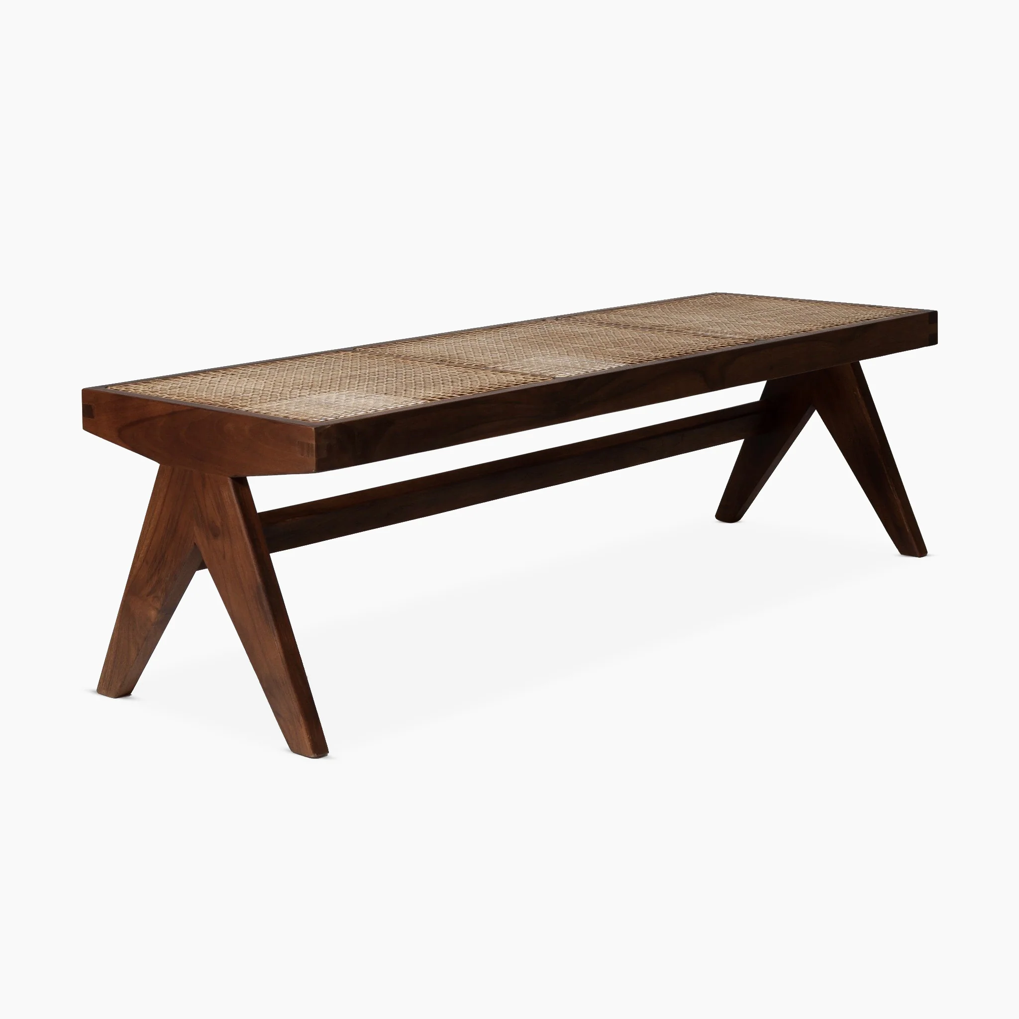 Jeanneret Library Bench - Brown - Image 5
