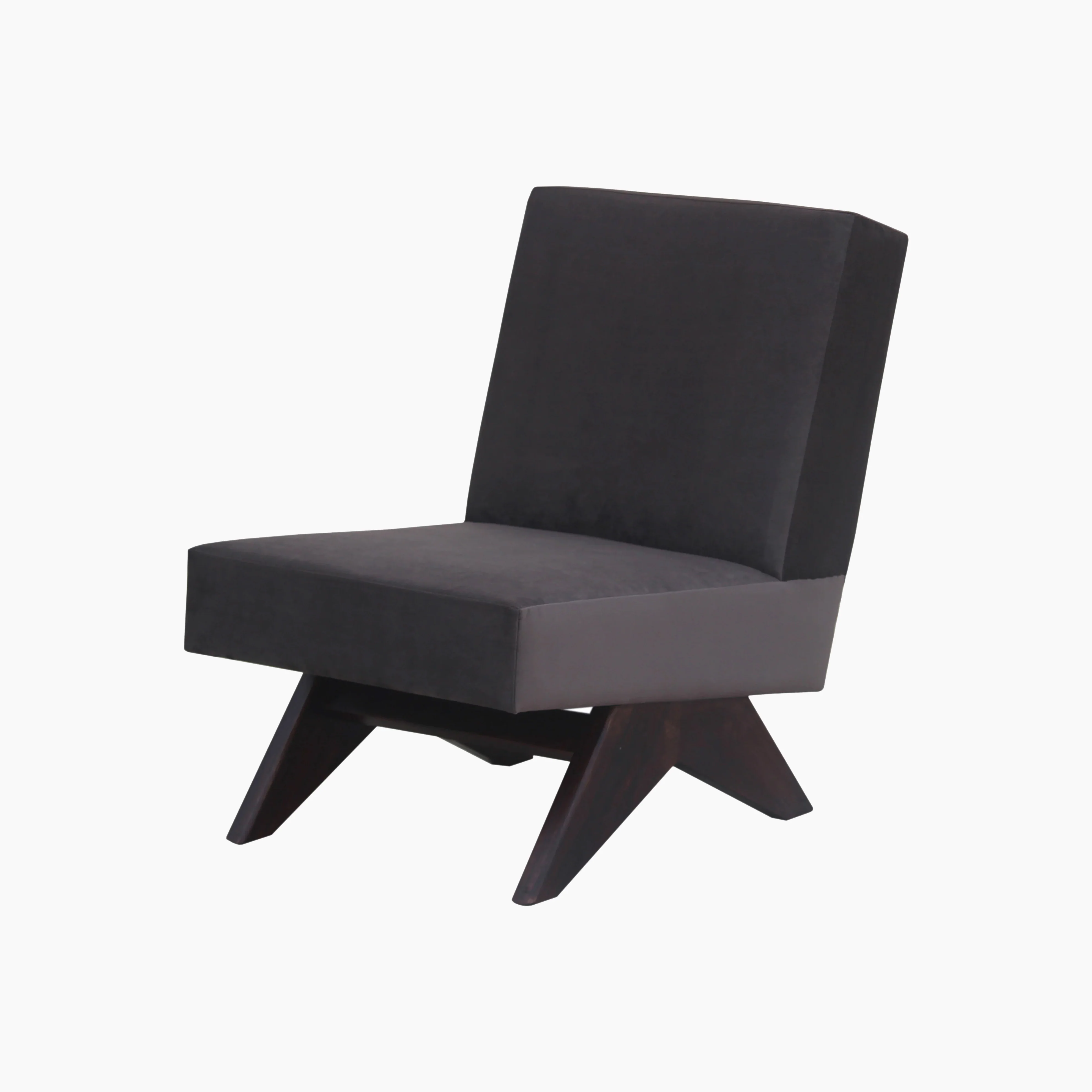 Jeanneret Lounge Sofa Chair - Dark Brown - Image 7