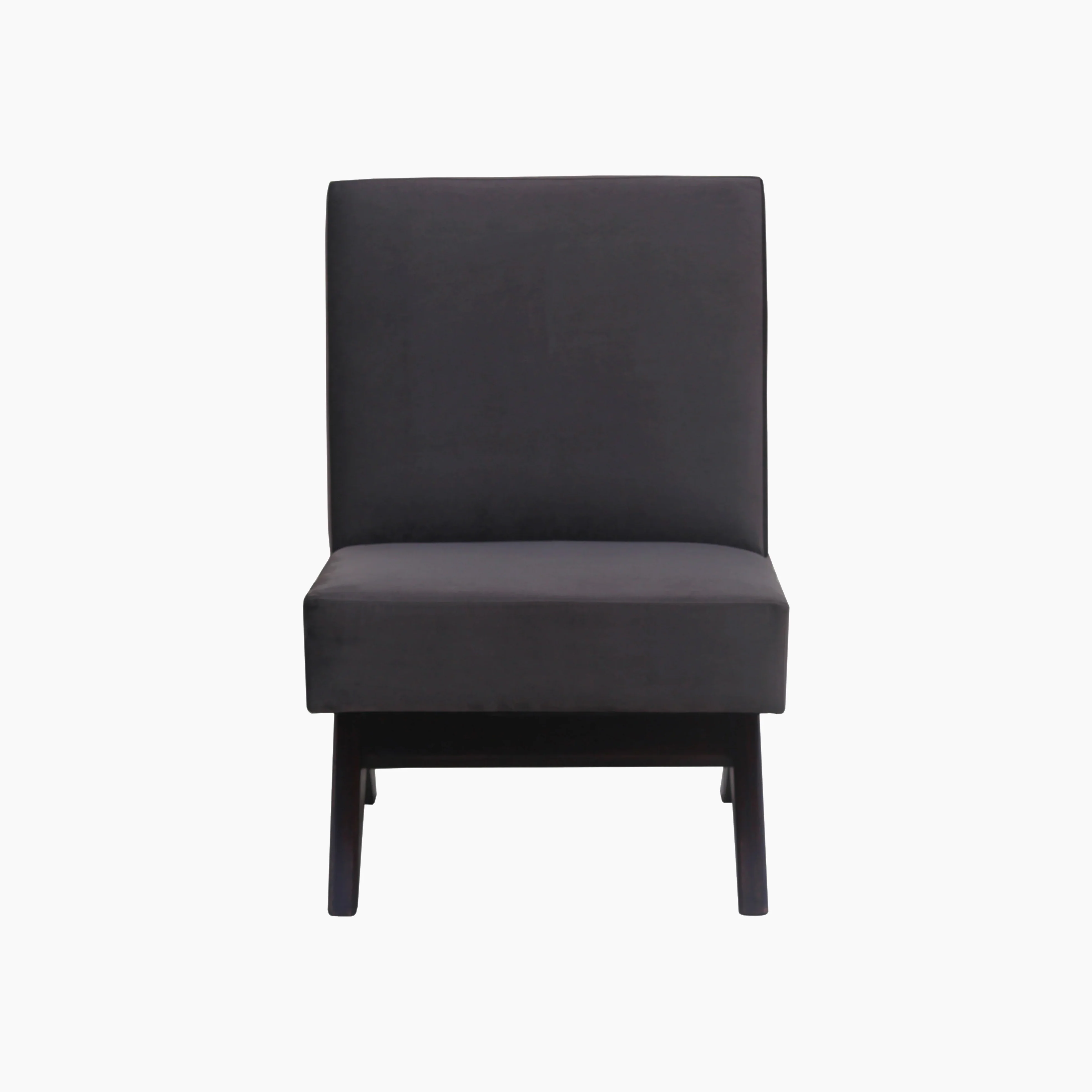 Jeanneret Lounge Sofa Chair - Dark Brown - Image 8